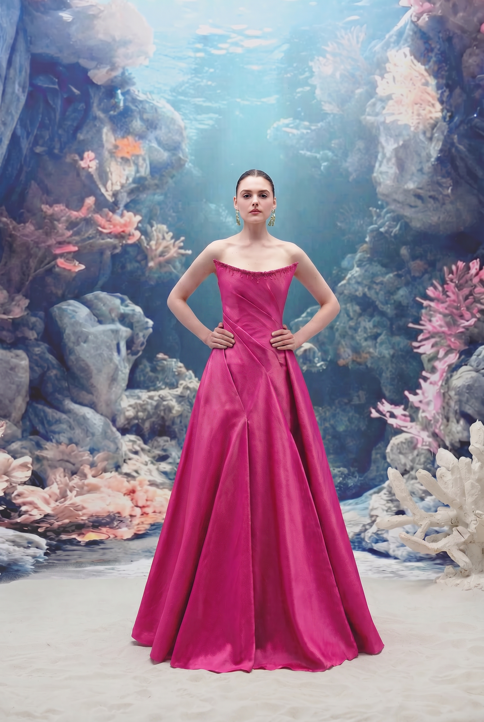 Thalassa Taffeta Dress