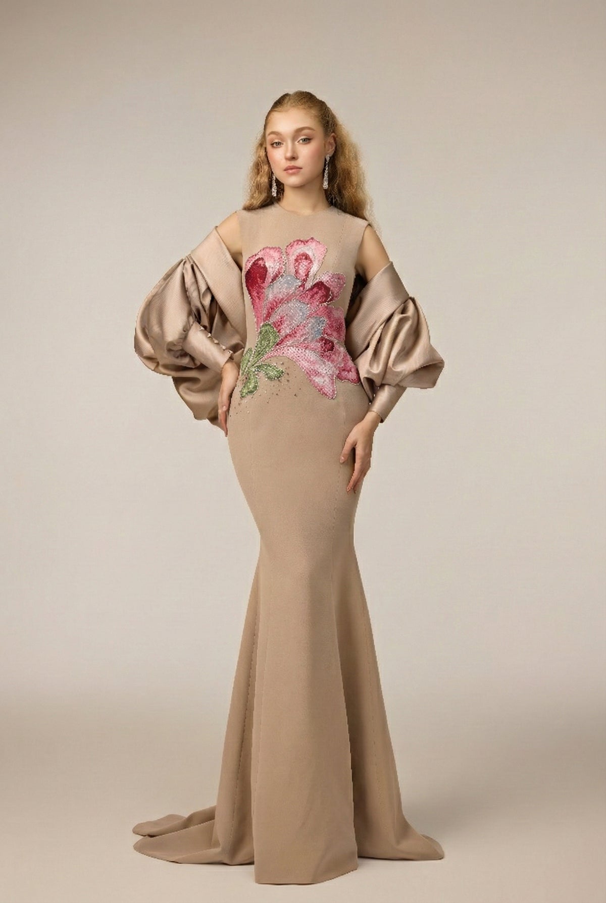 Elvira Royal Silk dress