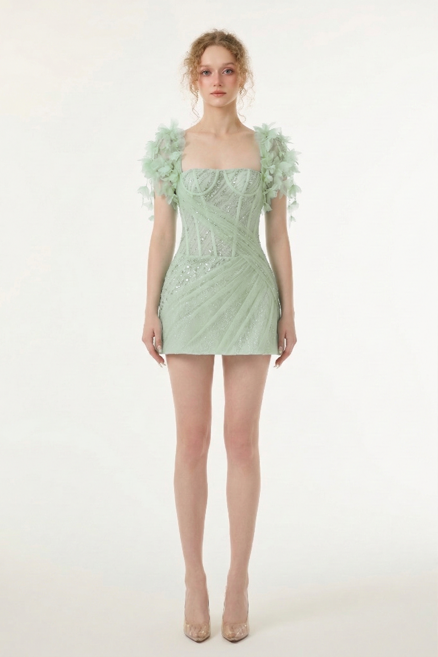Catalina Tulle & Lace Dress