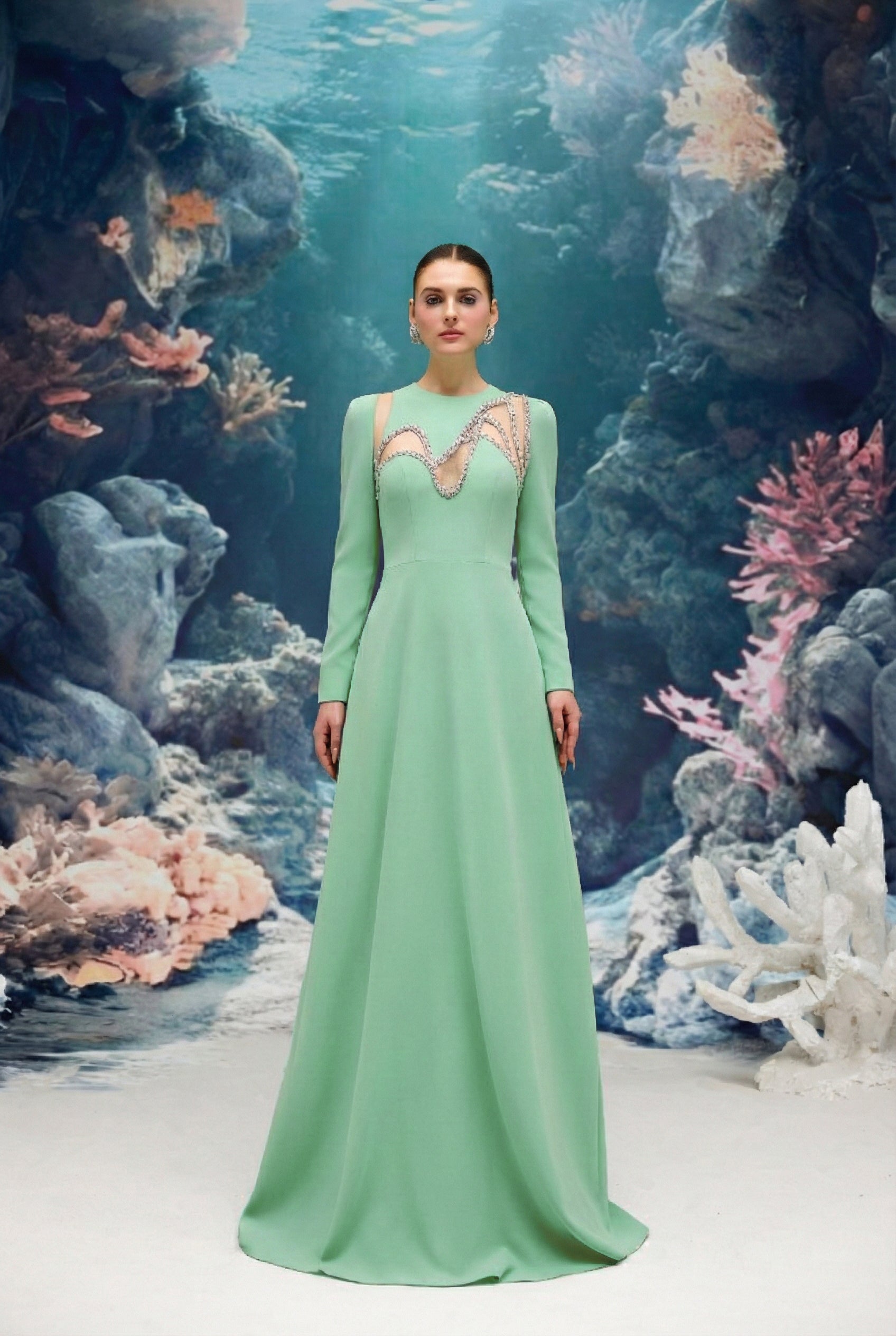 Danica Crepe Dress