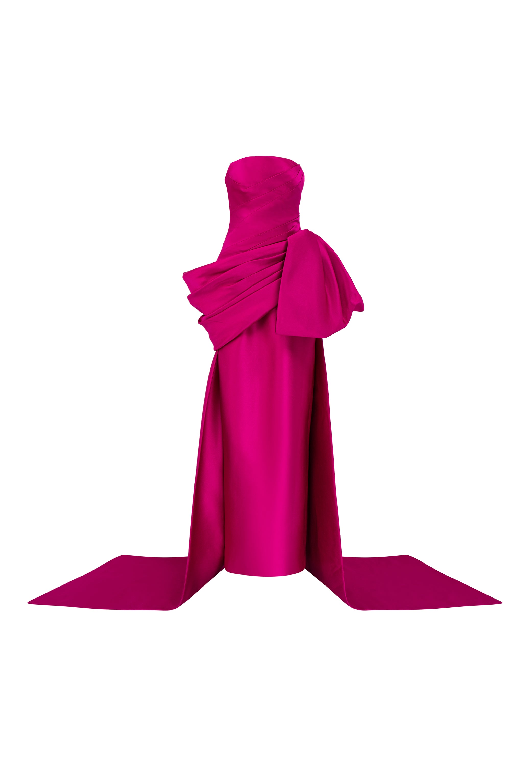 Jawaher royal taffeta dress