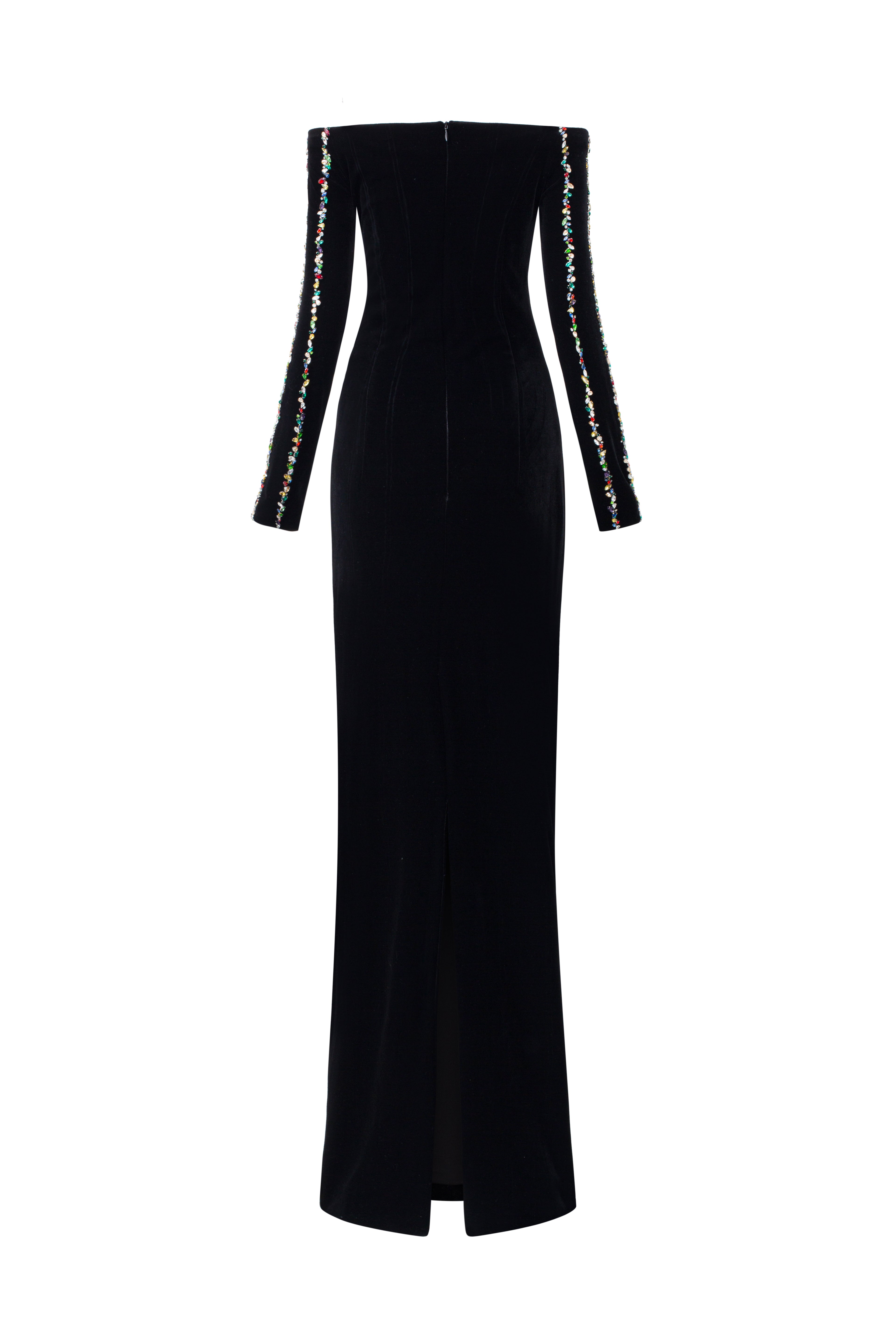Naila Velvet bodycon dress