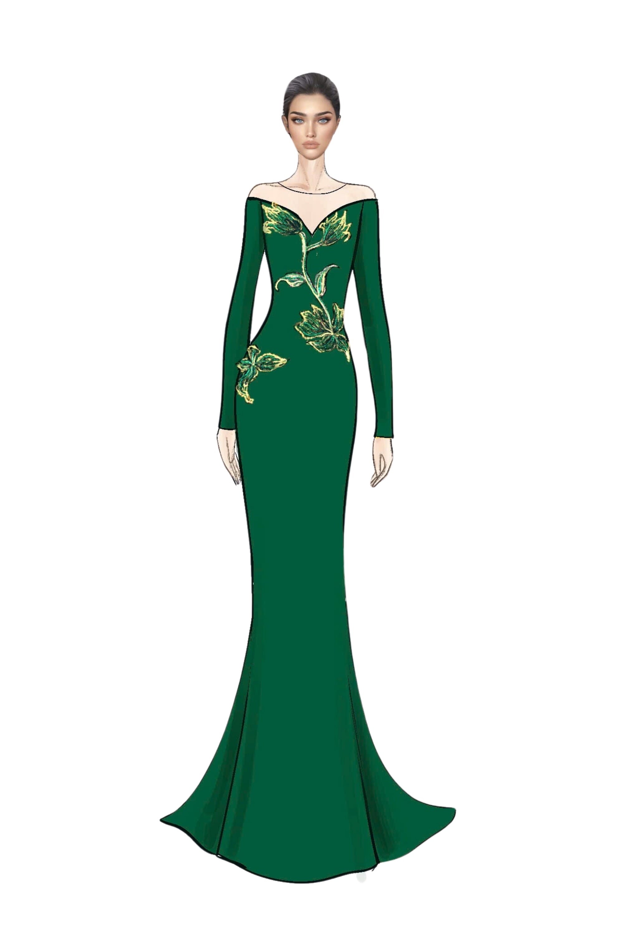 Juliette Crepe Dress