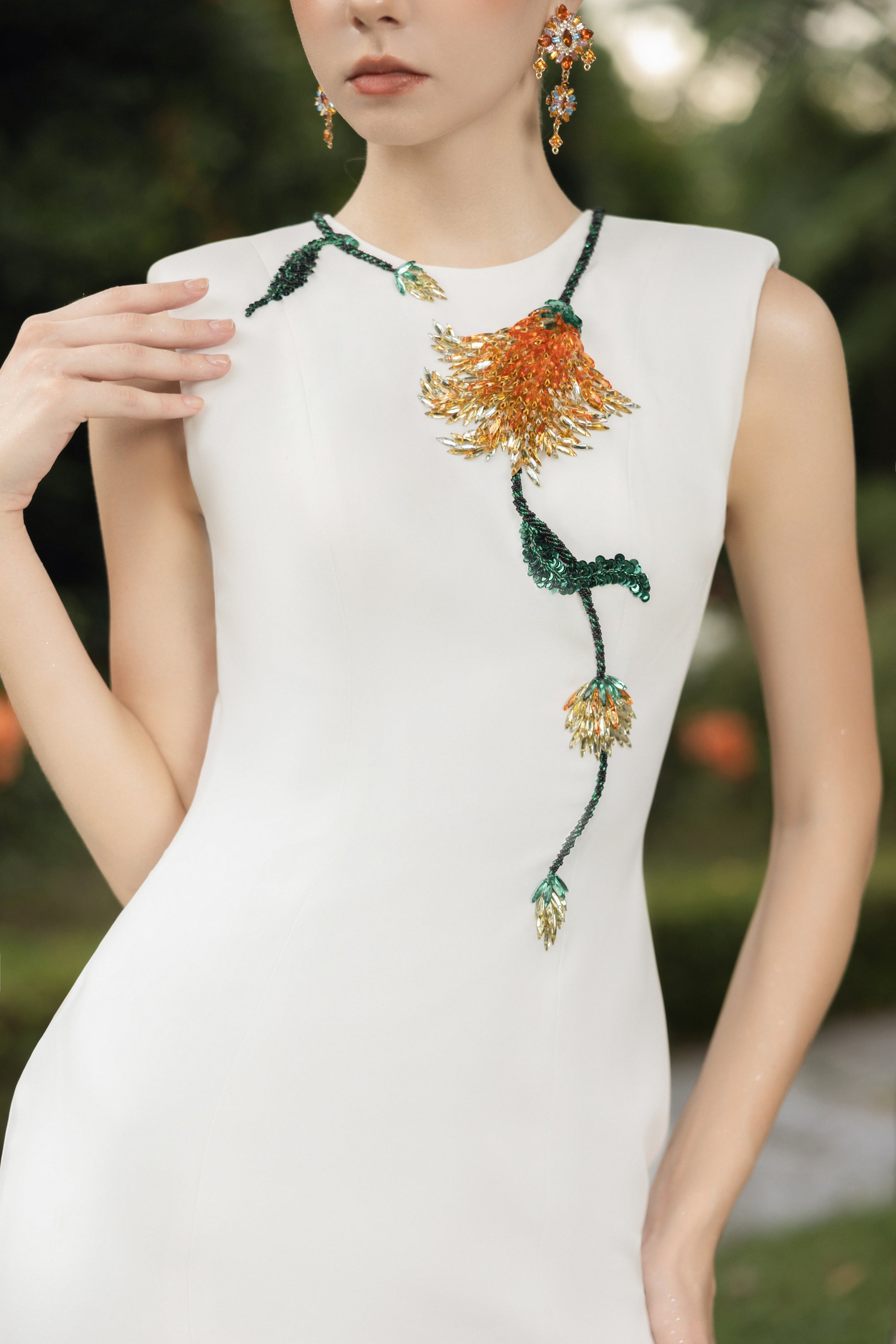 Joséphine Crepe Dress