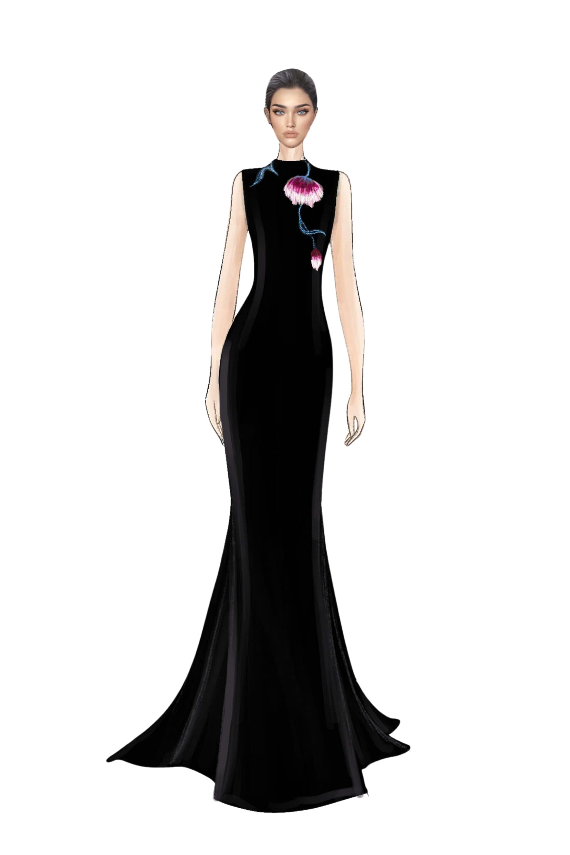 Joséphine Crepe Dress