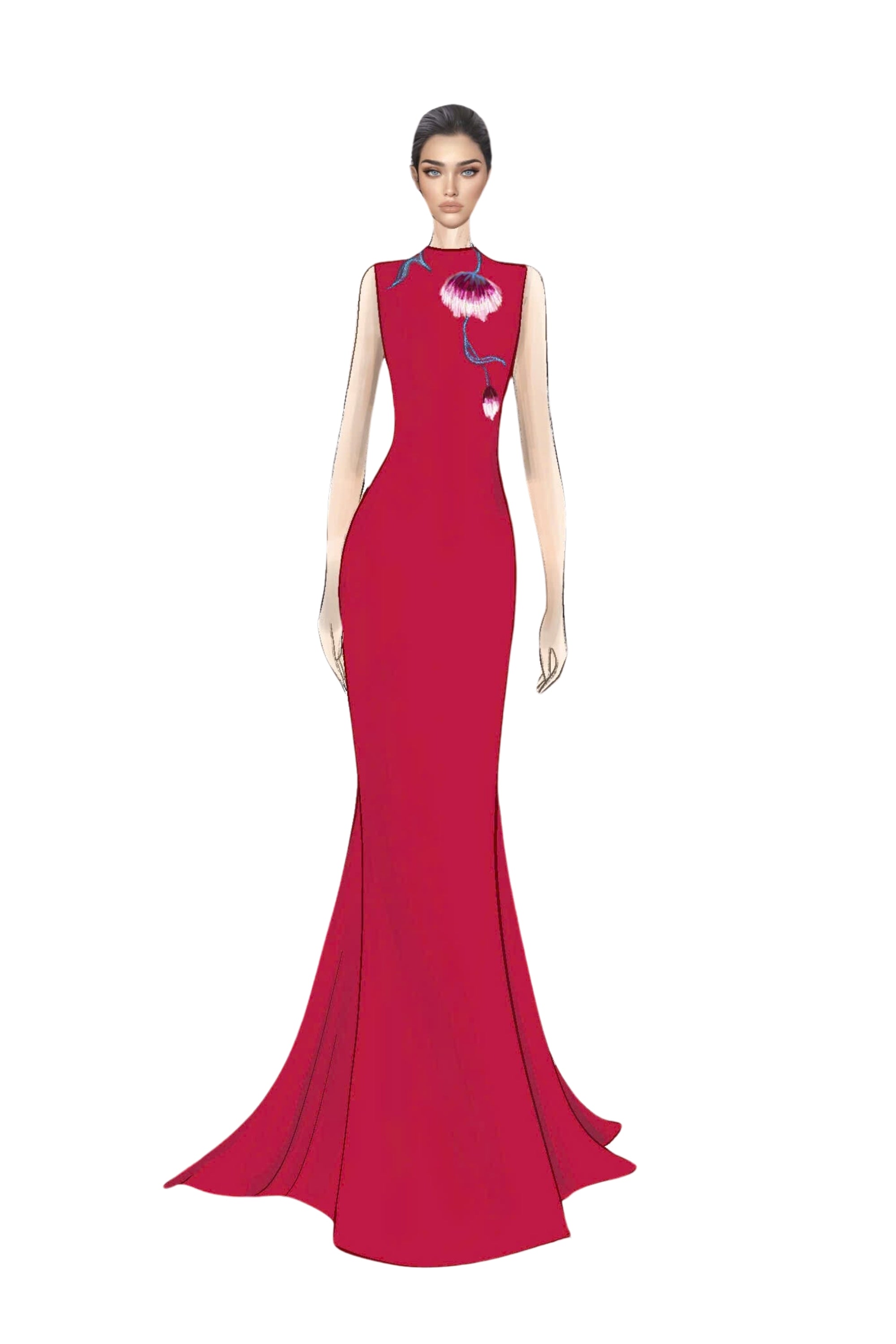 Joséphine Crepe Dress