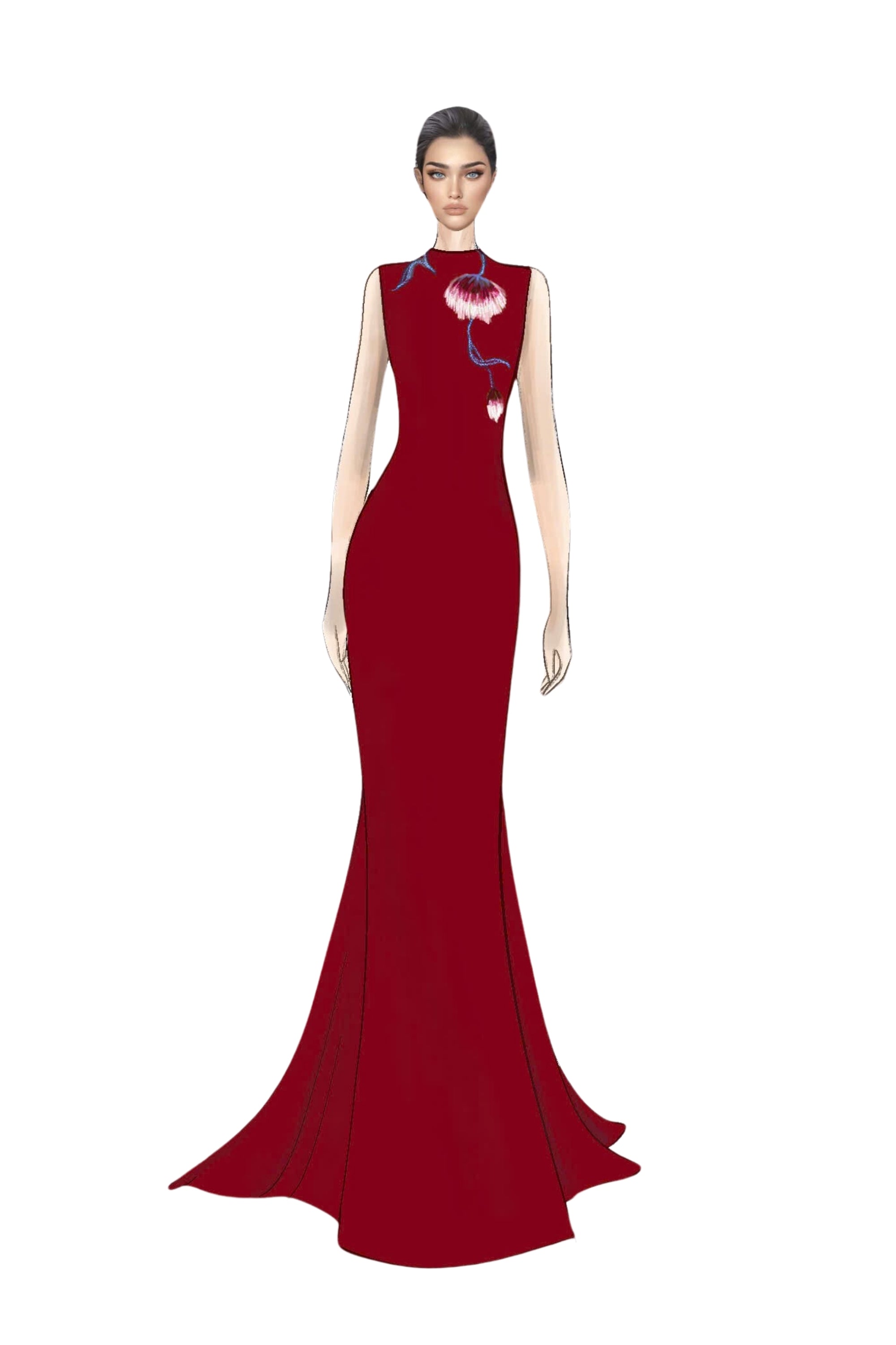 Joséphine Crepe Dress