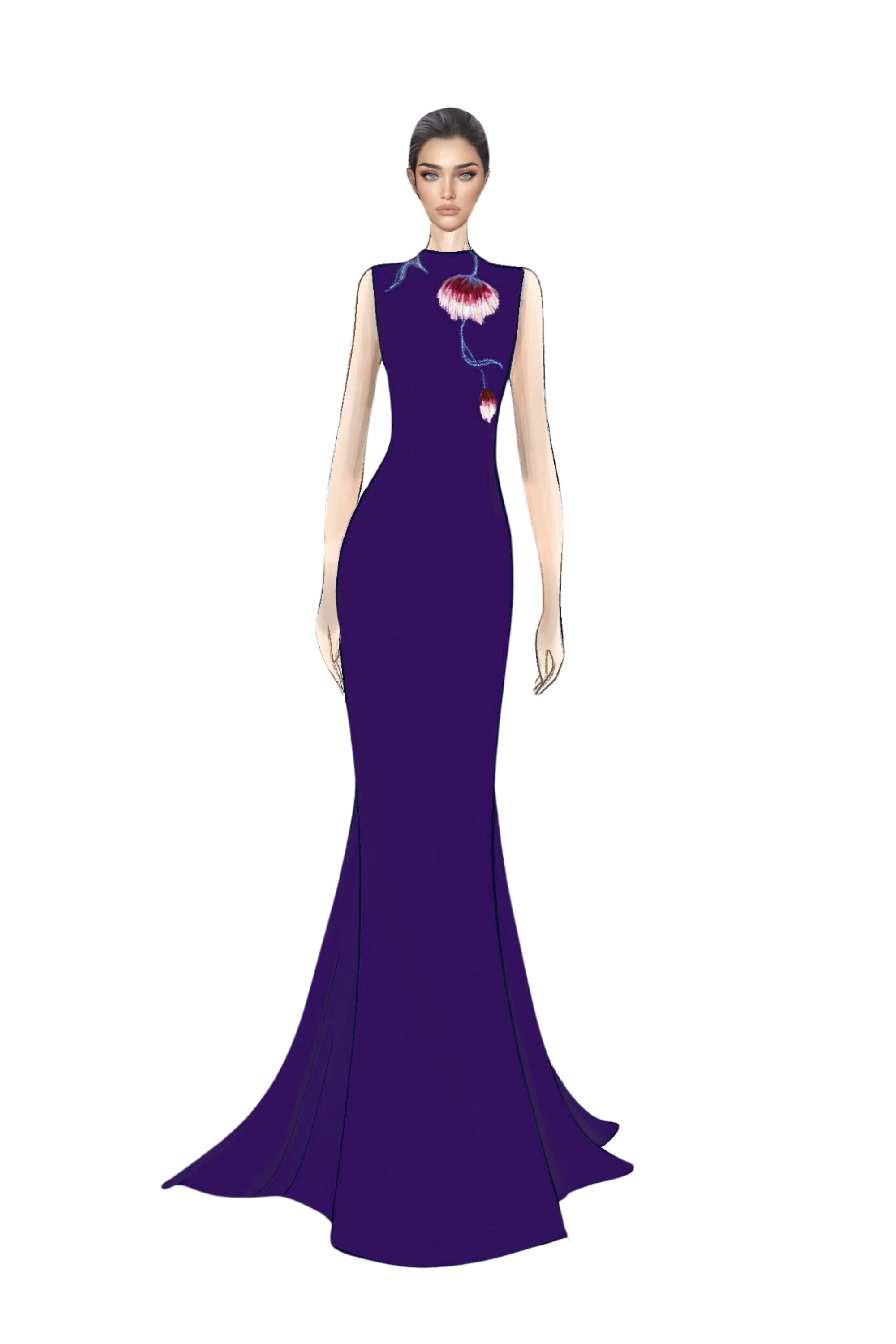 Joséphine Crepe Dress