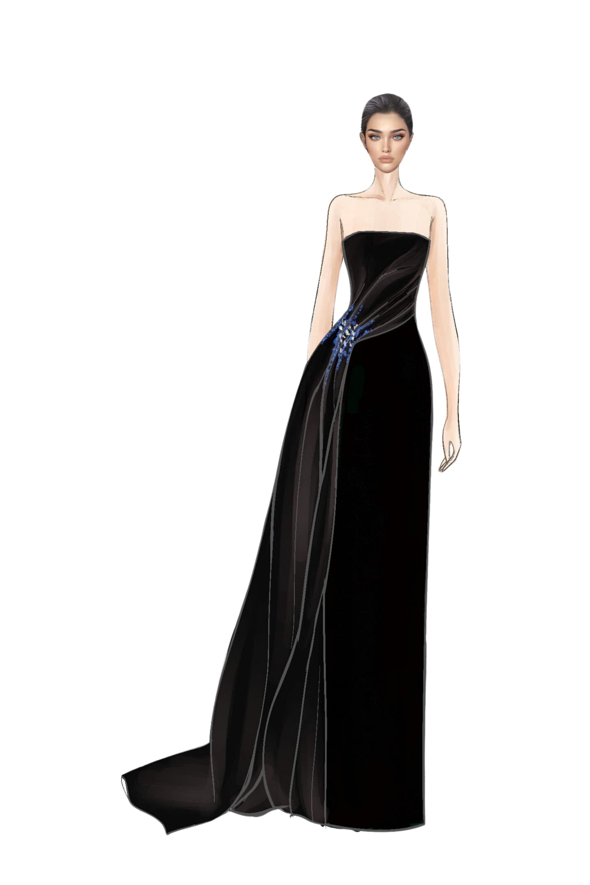 Vivienne Crepe Dress