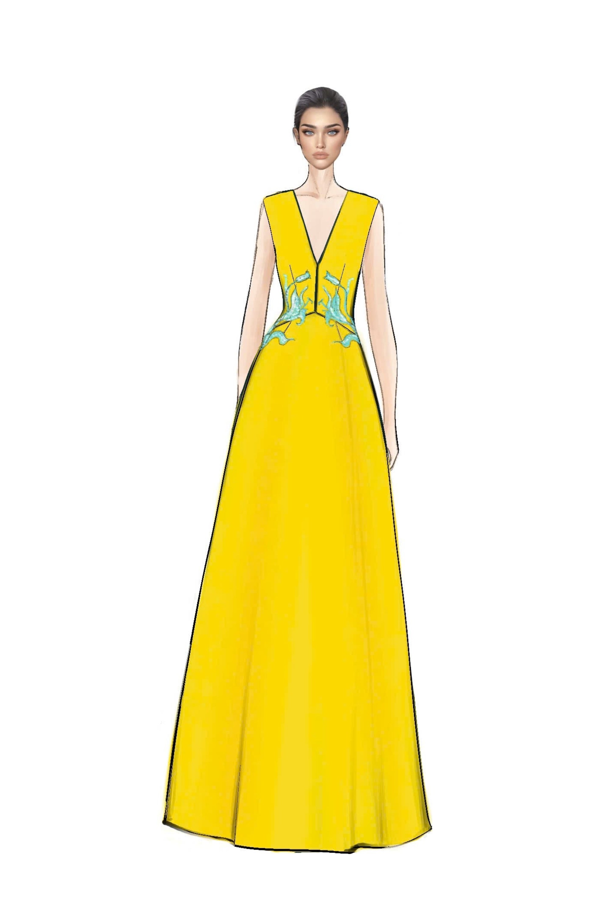 Madeleine Crepe Dress