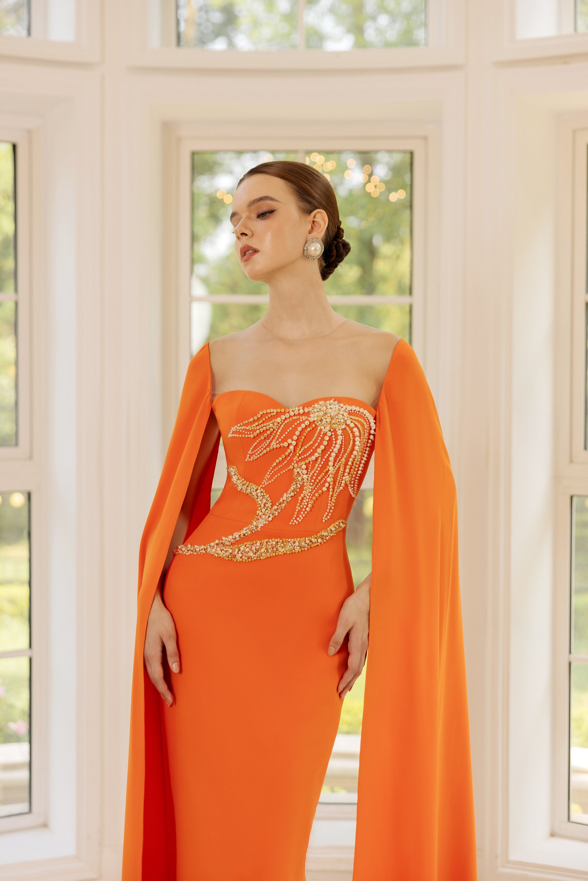 Geneviève Crepe Dress