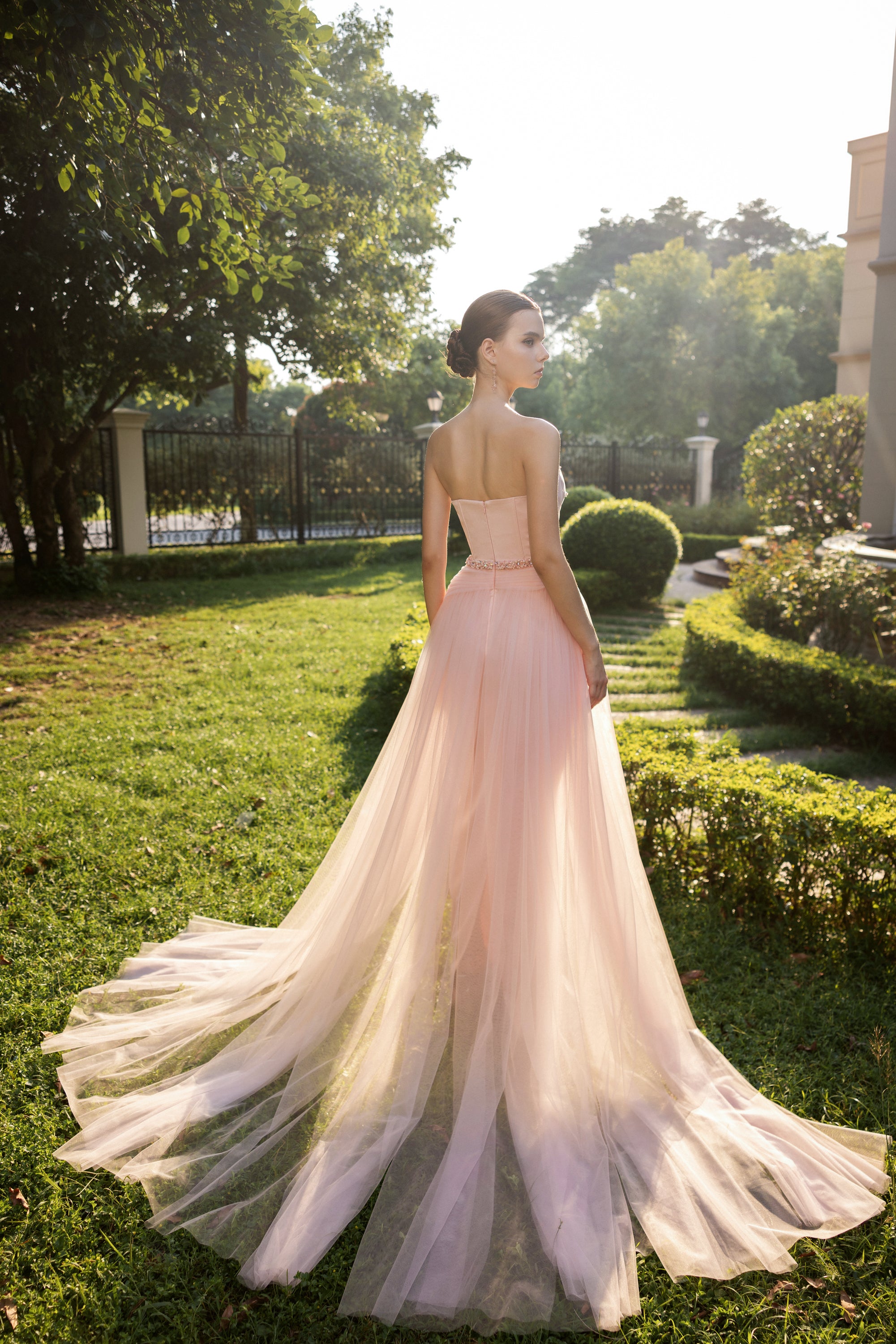 Valérie Silk and Tulle Dress