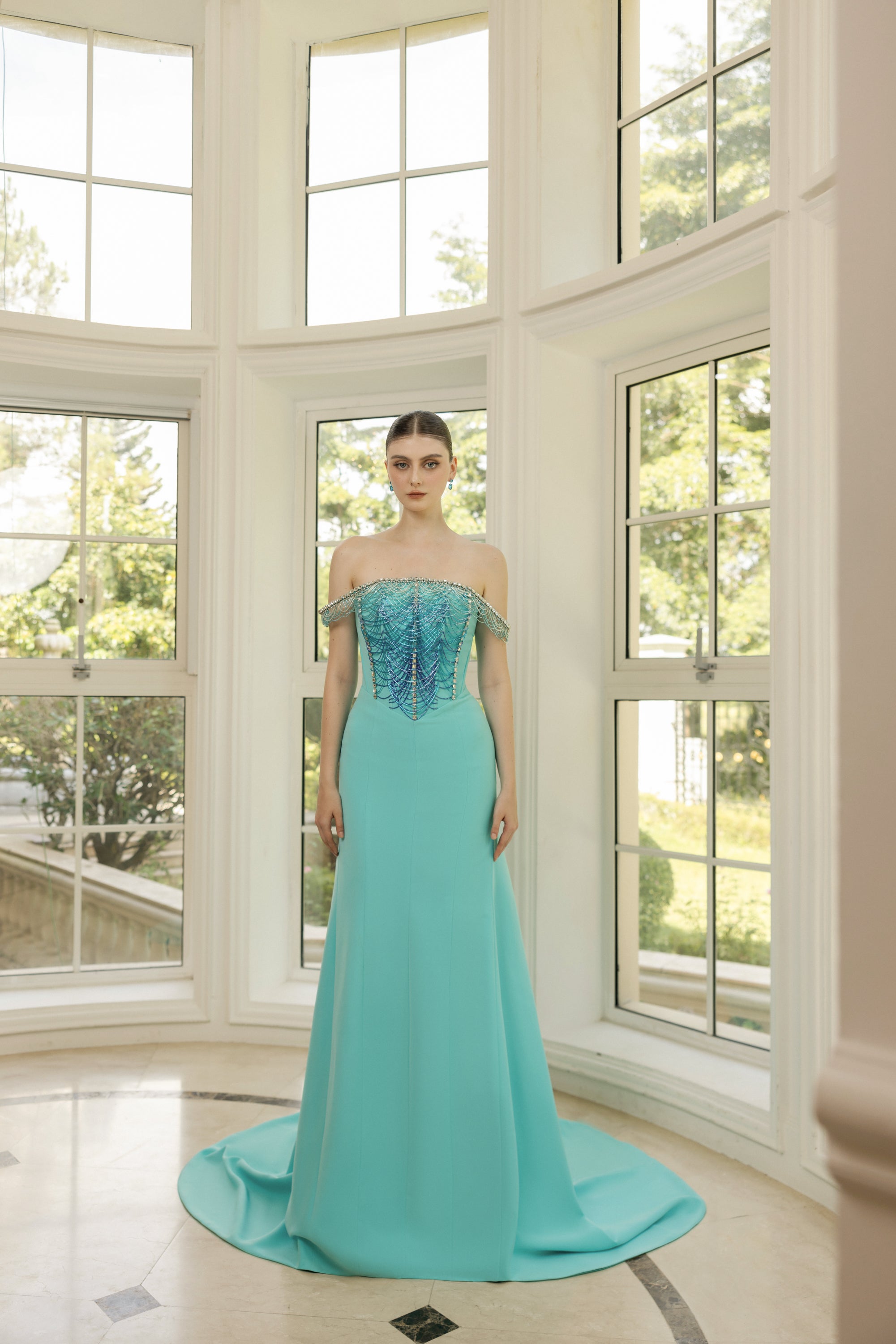 Delphine Crepe Dress