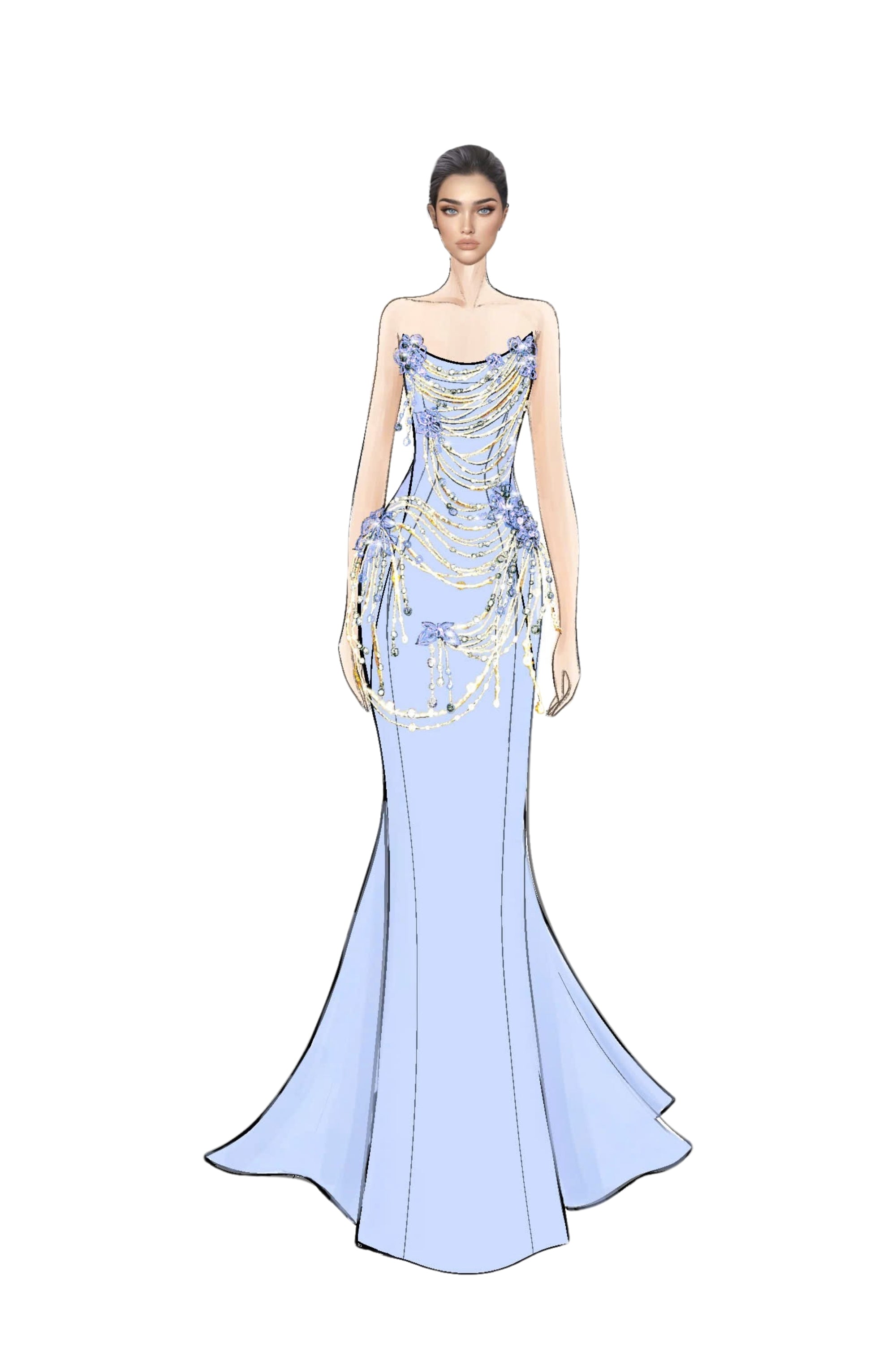 Mathilde Silk Taffeta Dress