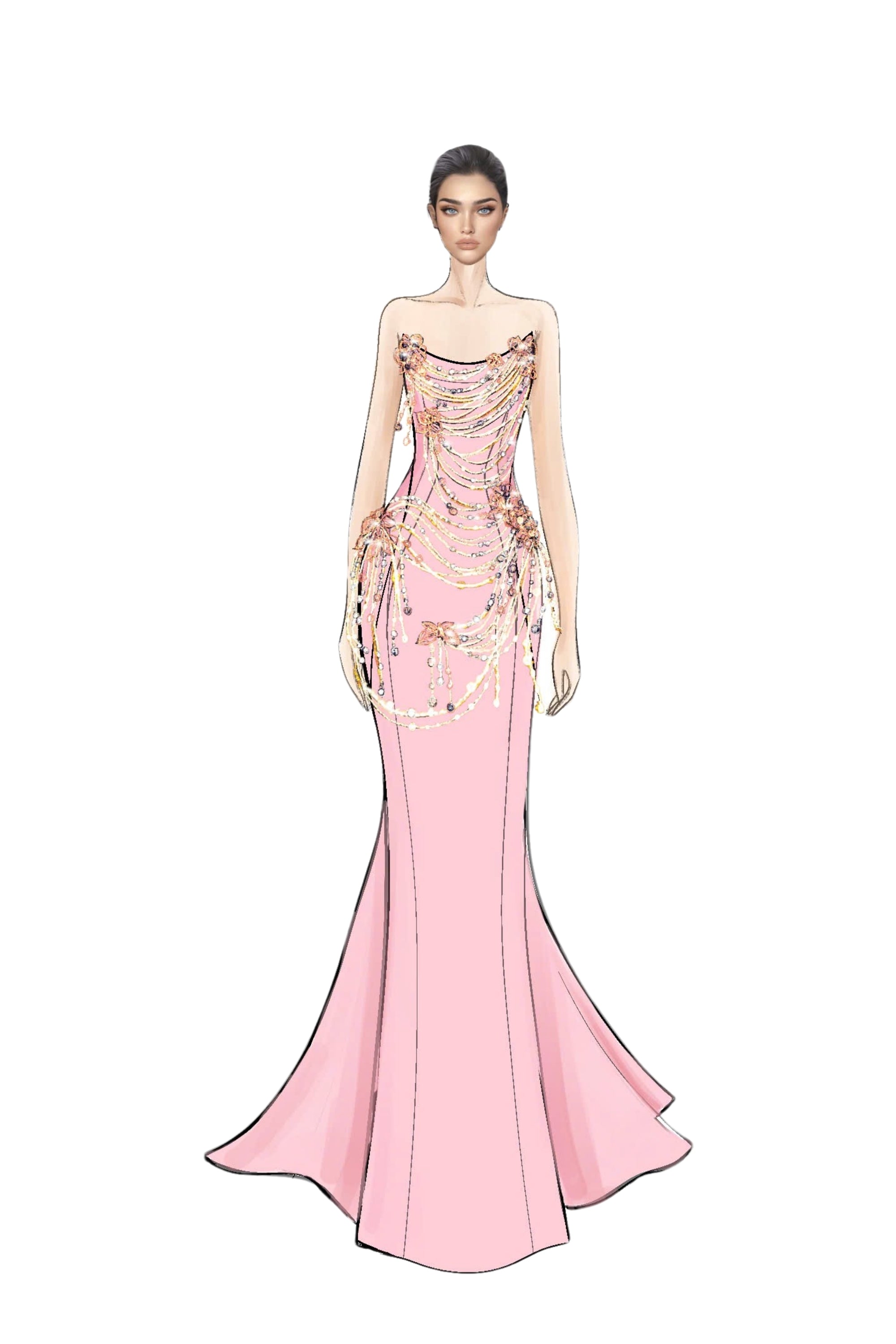 Mathilde Silk Taffeta Dress