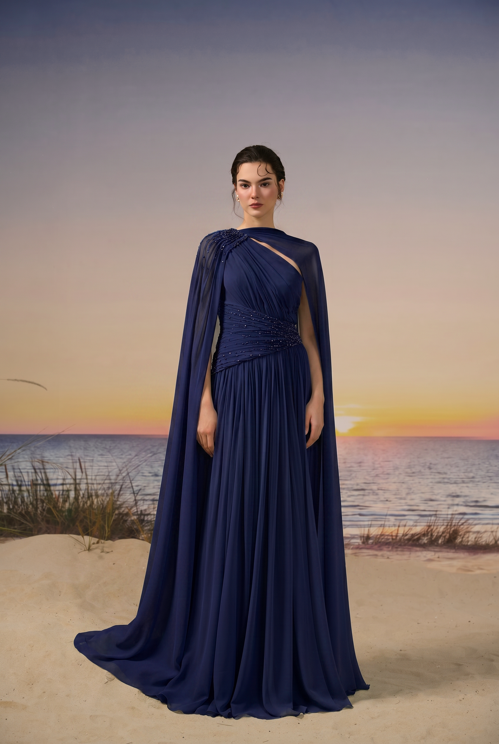 Amara chiffon dress