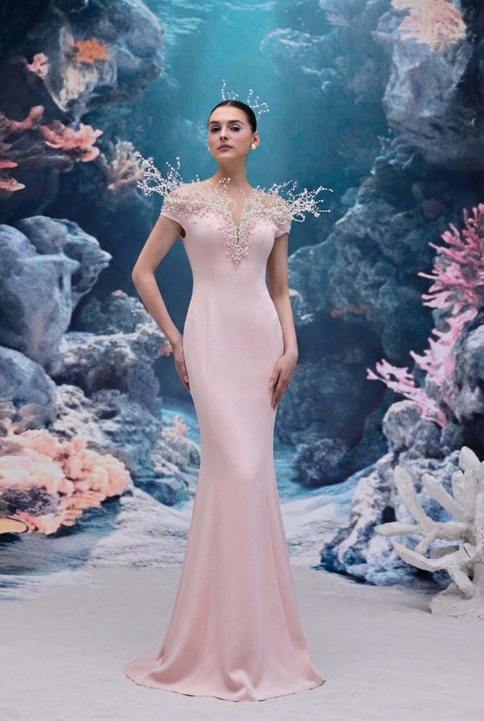 Mireille Silk Taffeta Dress