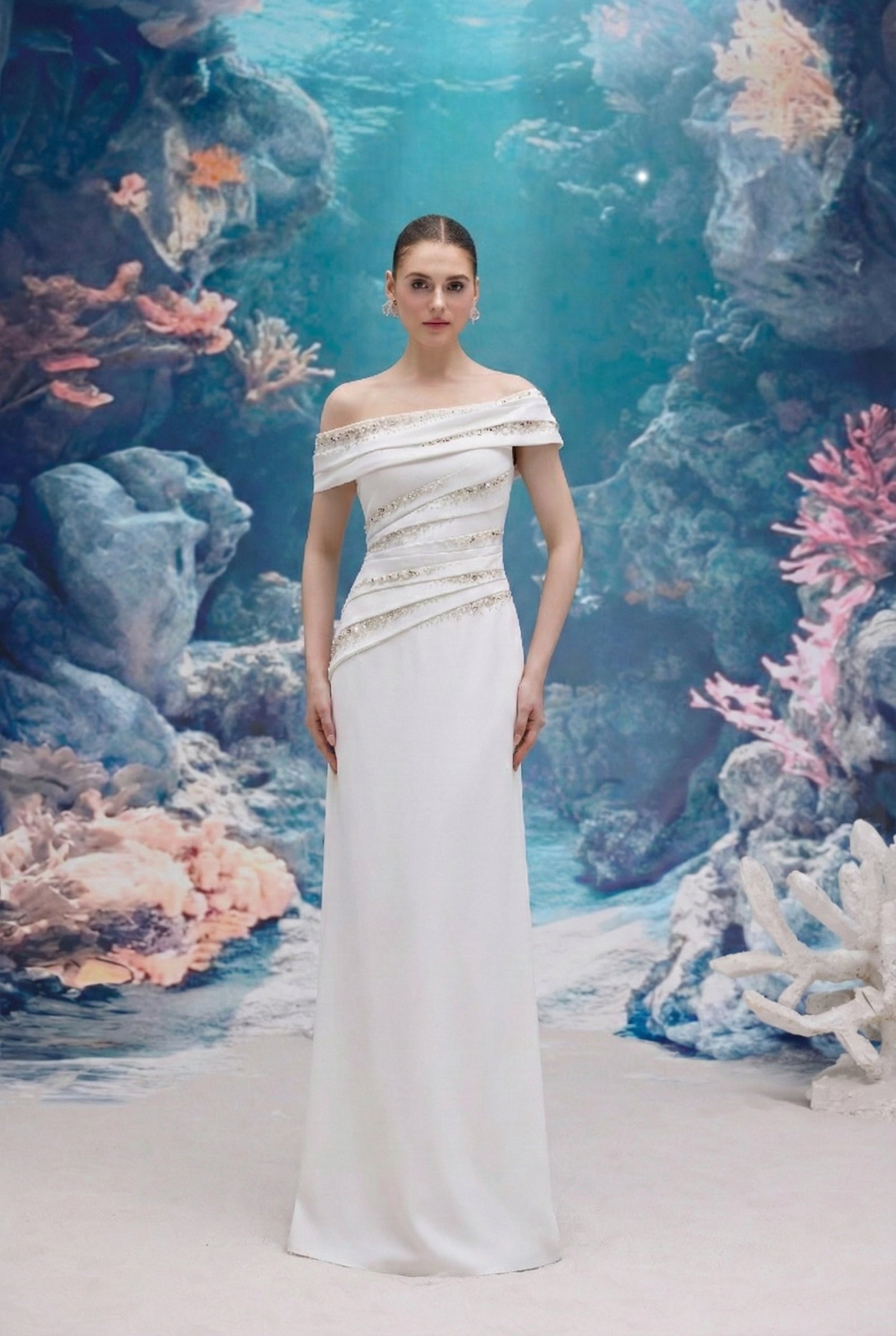 Nadine Crepe Dress
