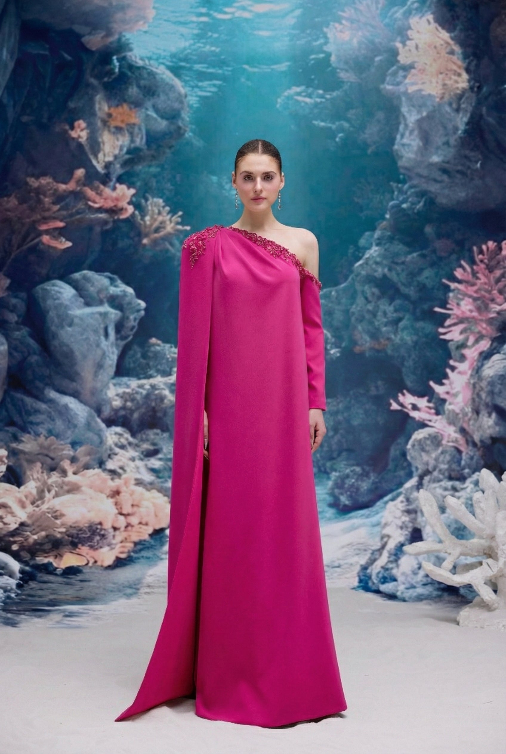 Linnea Crepe Dress