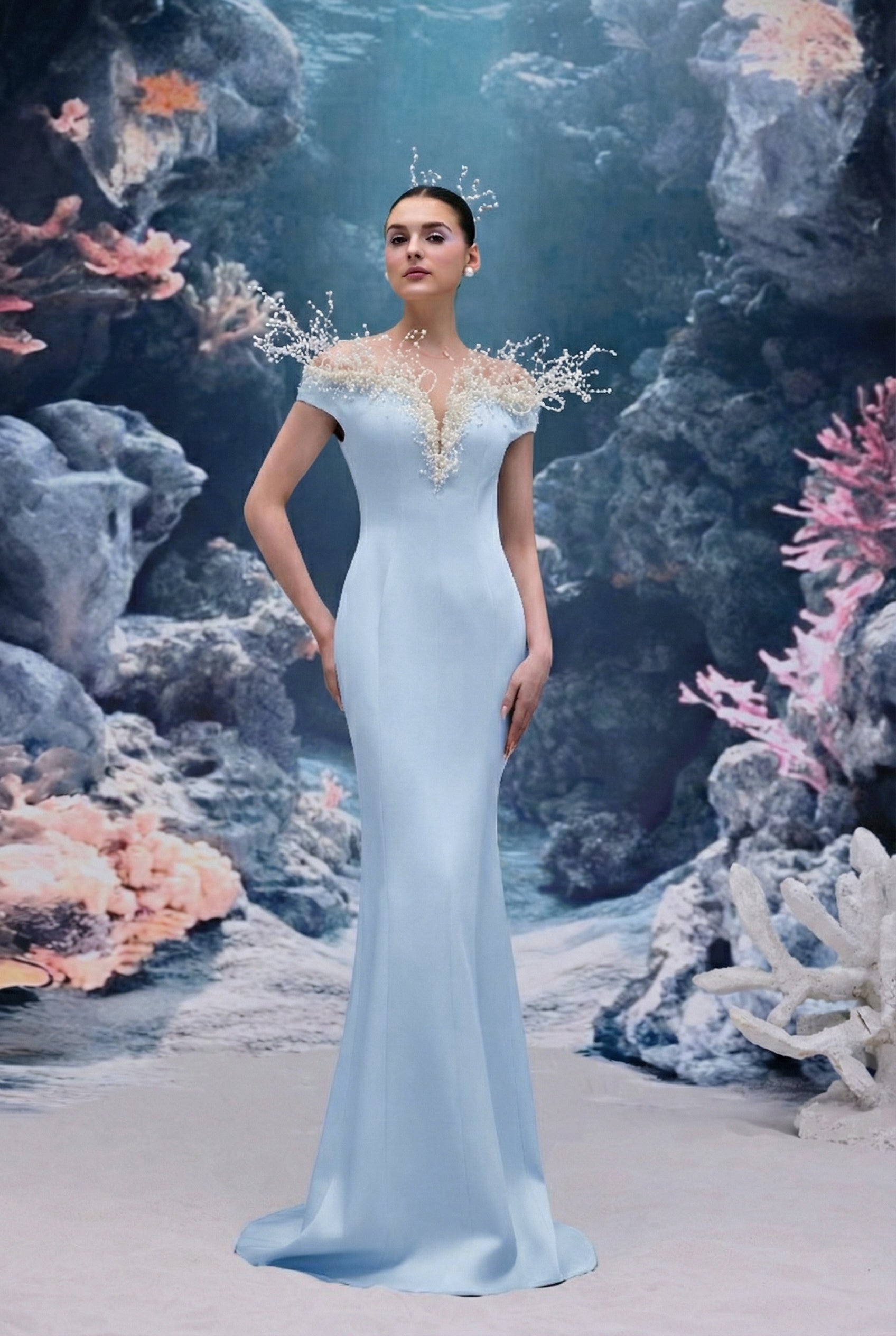 Mireille Silk Taffeta Dress