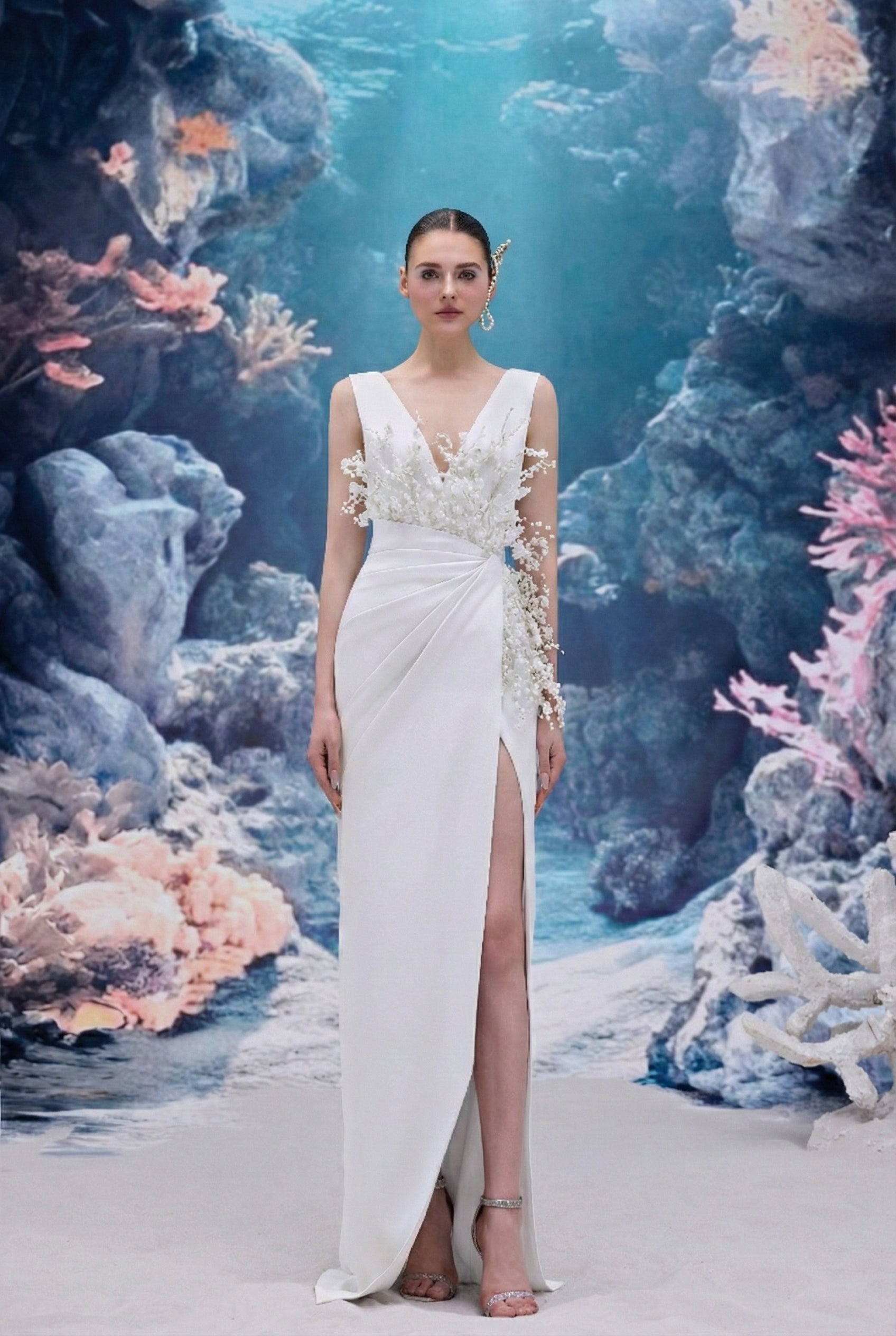 Giselle Silk Satin Dress