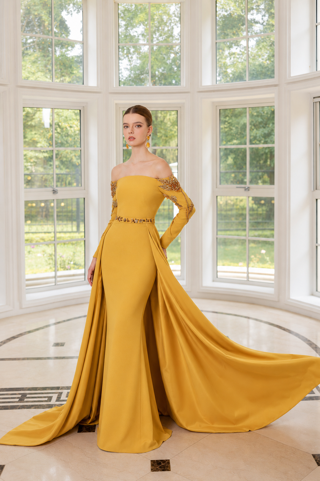 Camille Crepe Dress