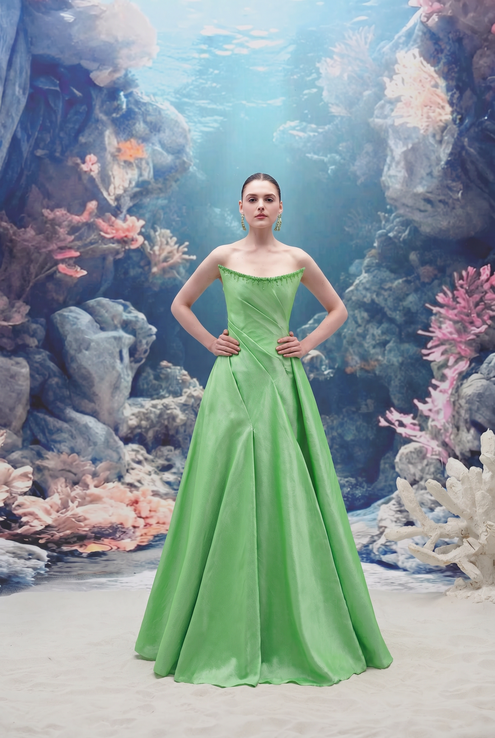 Thalassa Taffeta Dress