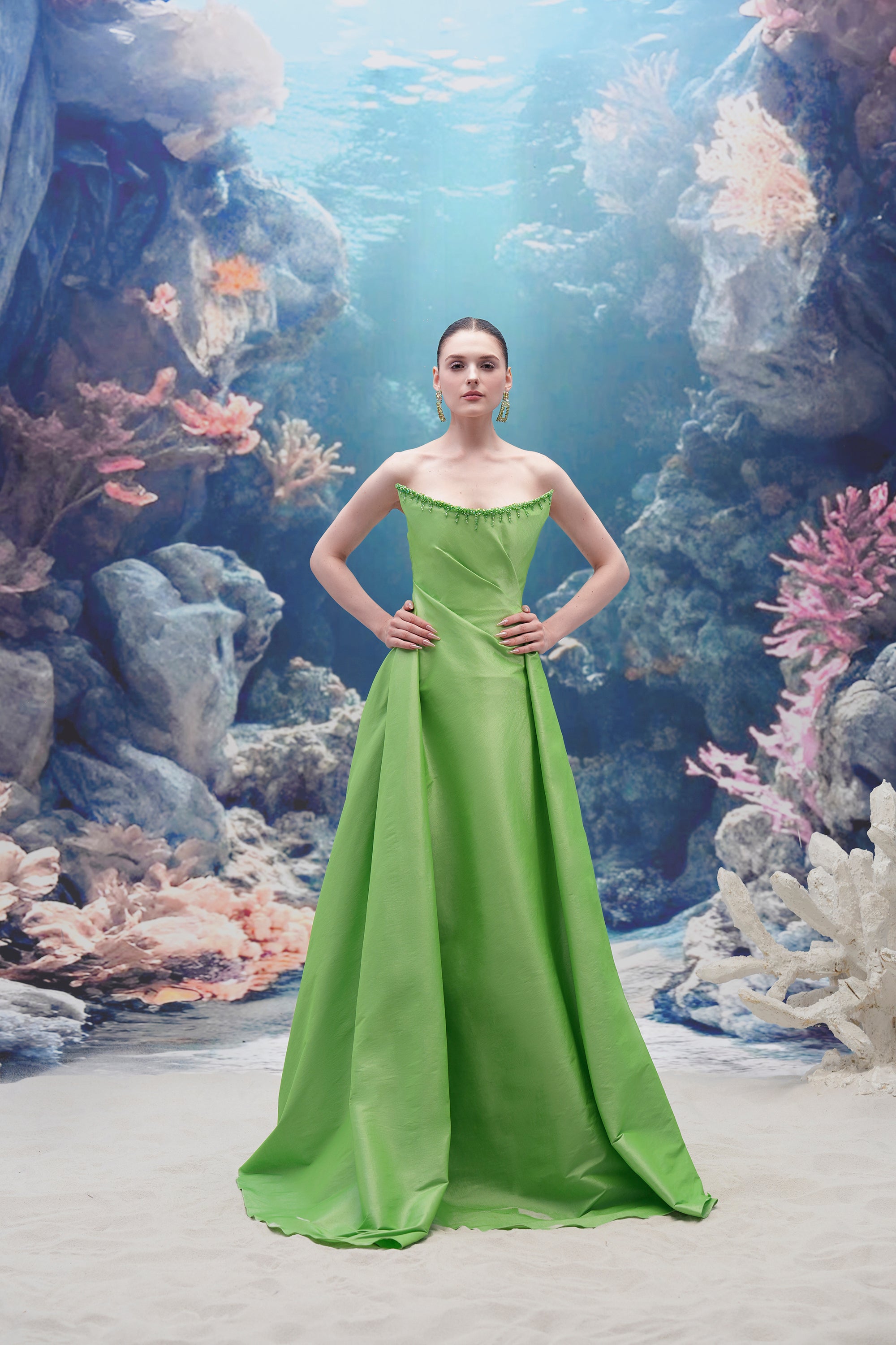 Thalassa Taffeta Dress