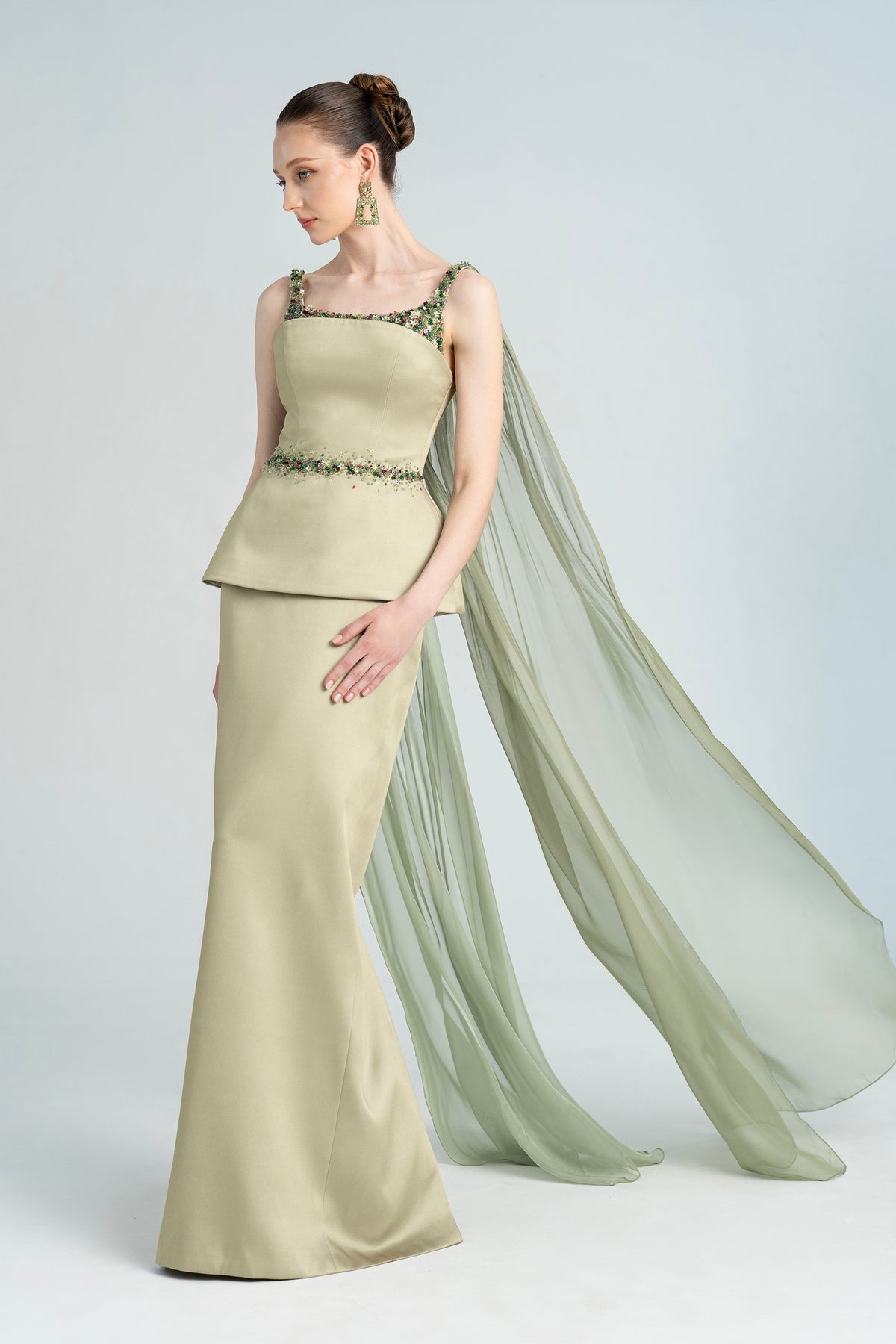 Mirabel Silk Taffeta & Silk dress