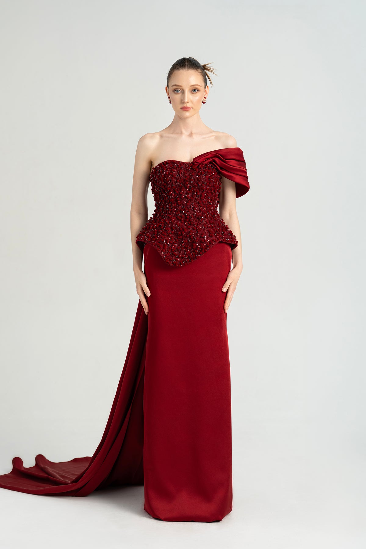 Samirah Tulle & Silk Taffeta dress