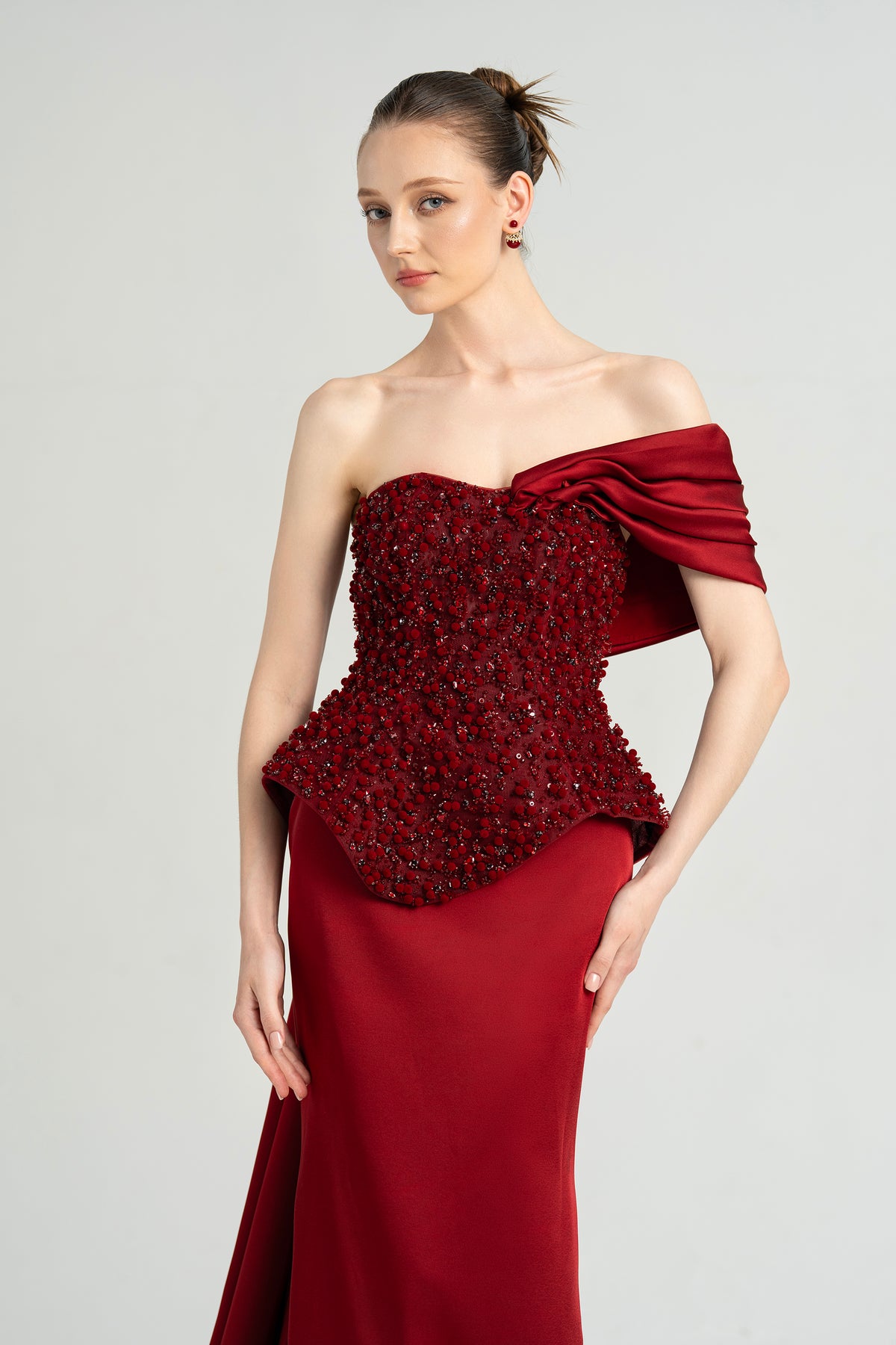 Samirah Tulle & Silk Taffeta dress
