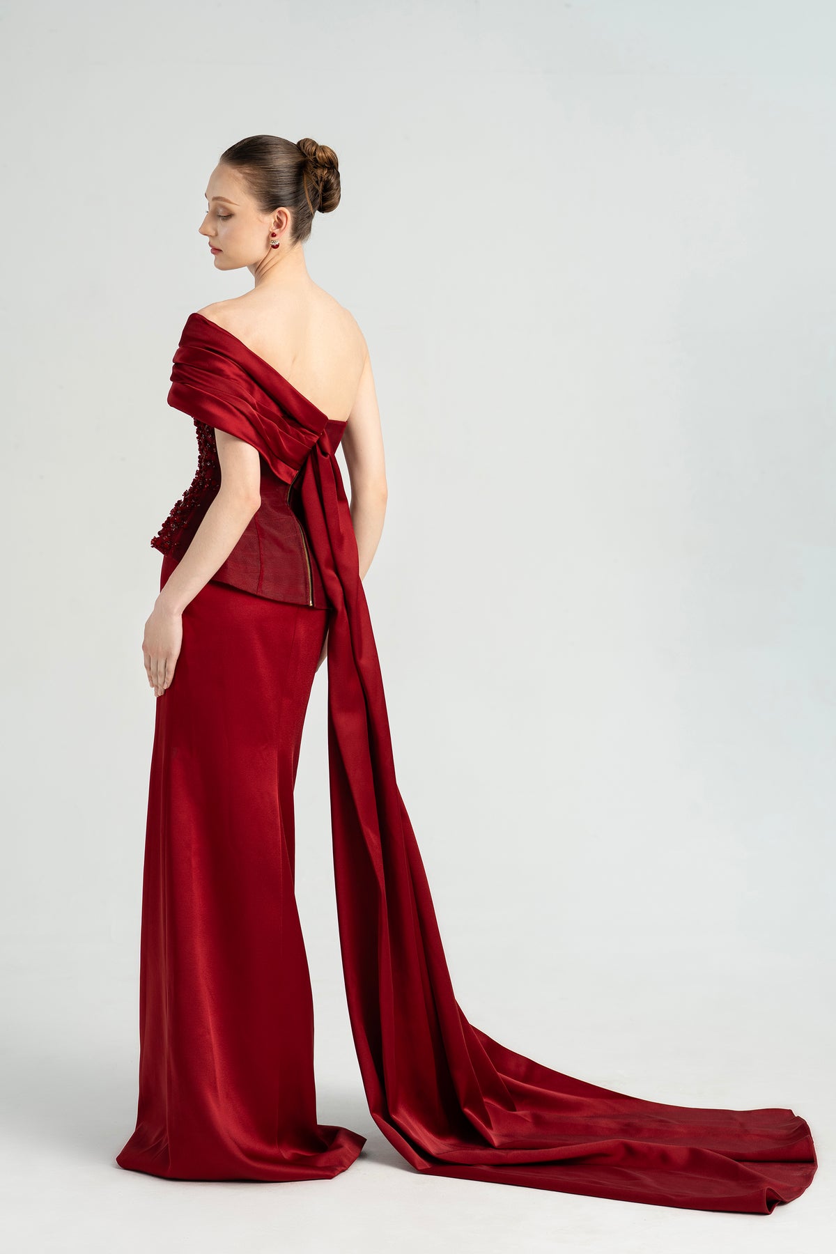 Samirah Tulle & Silk Taffeta dress