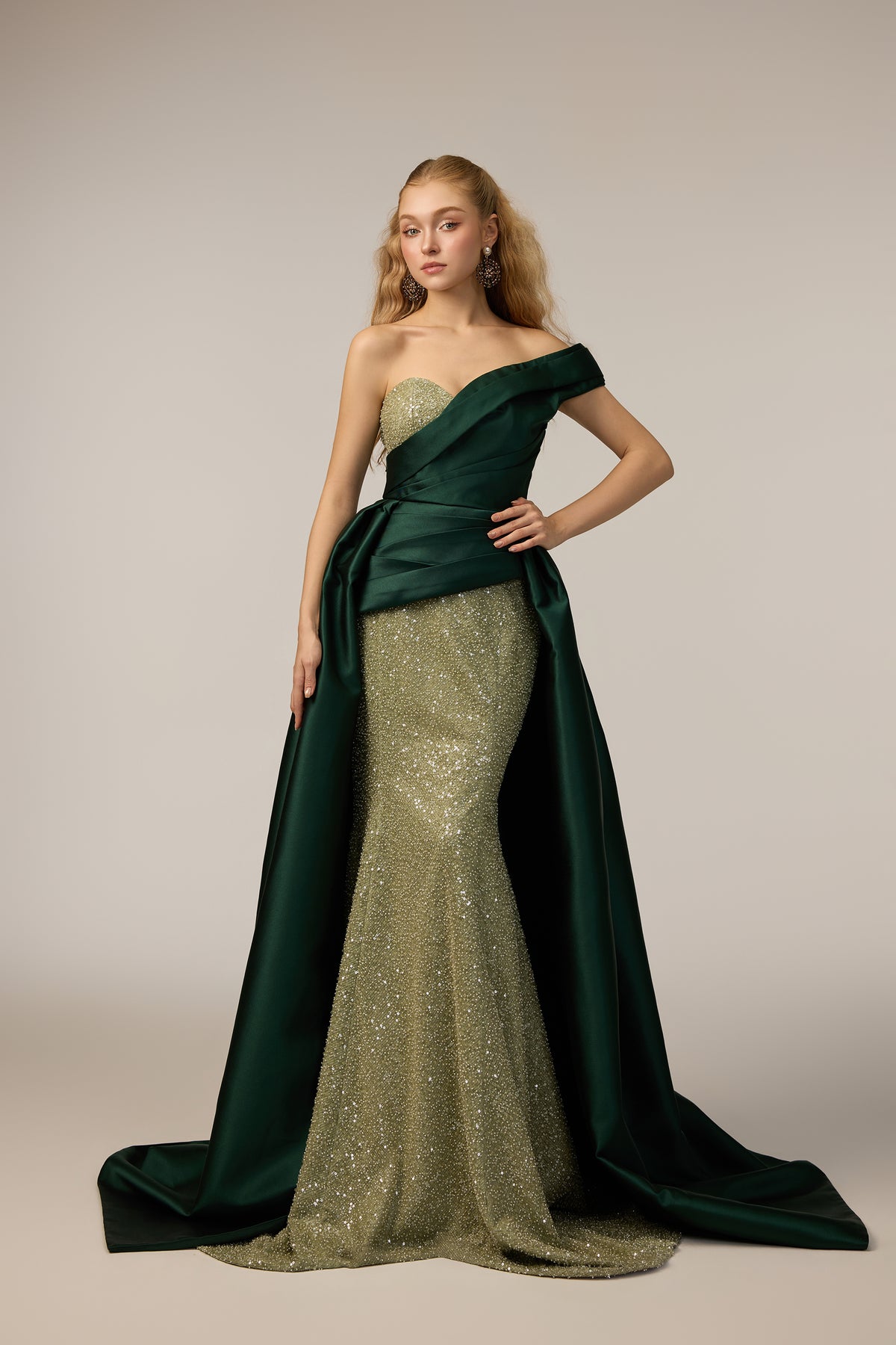 Azalea Sequin & Taffeta dress