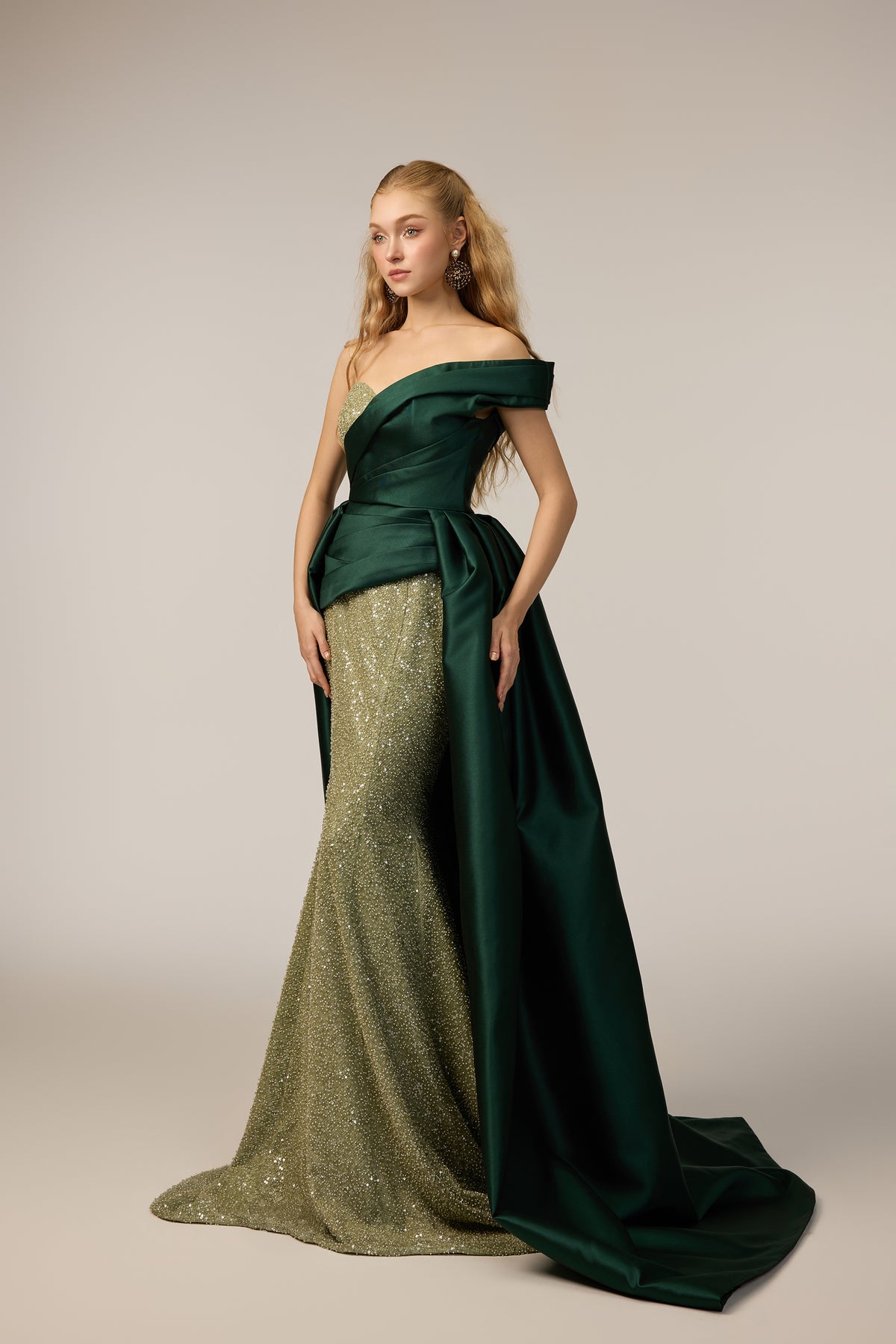 Azalea Sequin & Taffeta dress