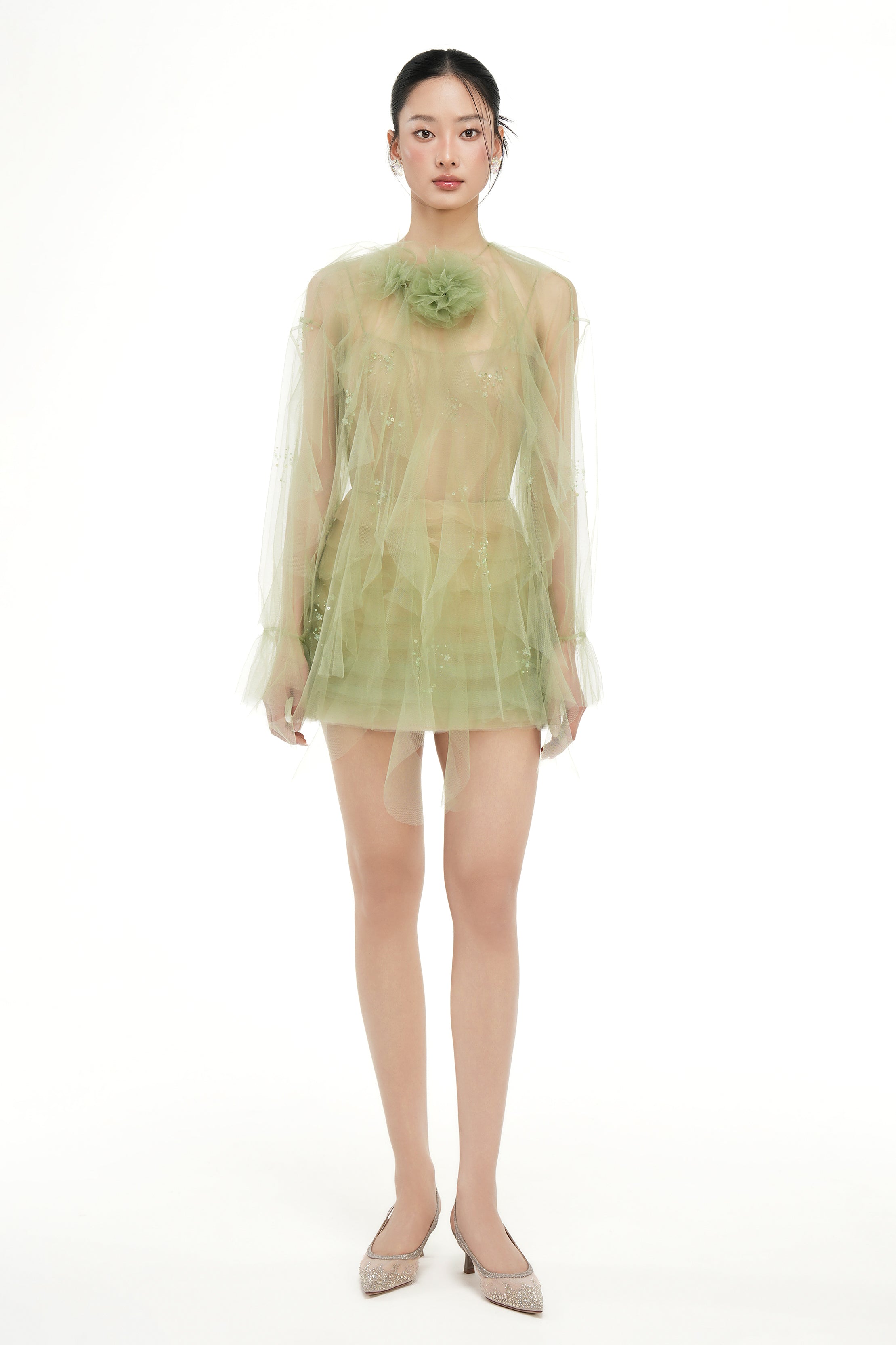 Willow Tulle Top & Isla Tulle Dress