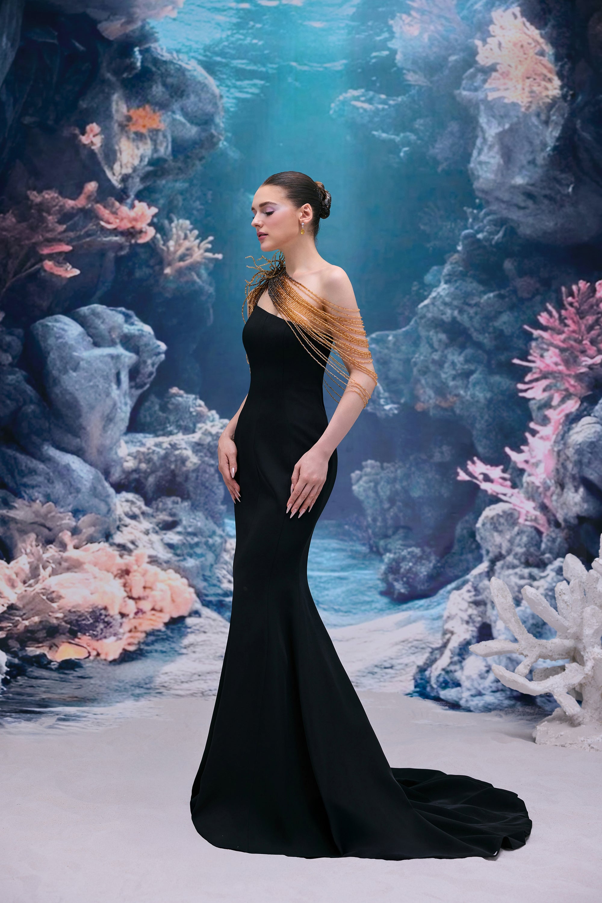 Thalia Crepe Dress