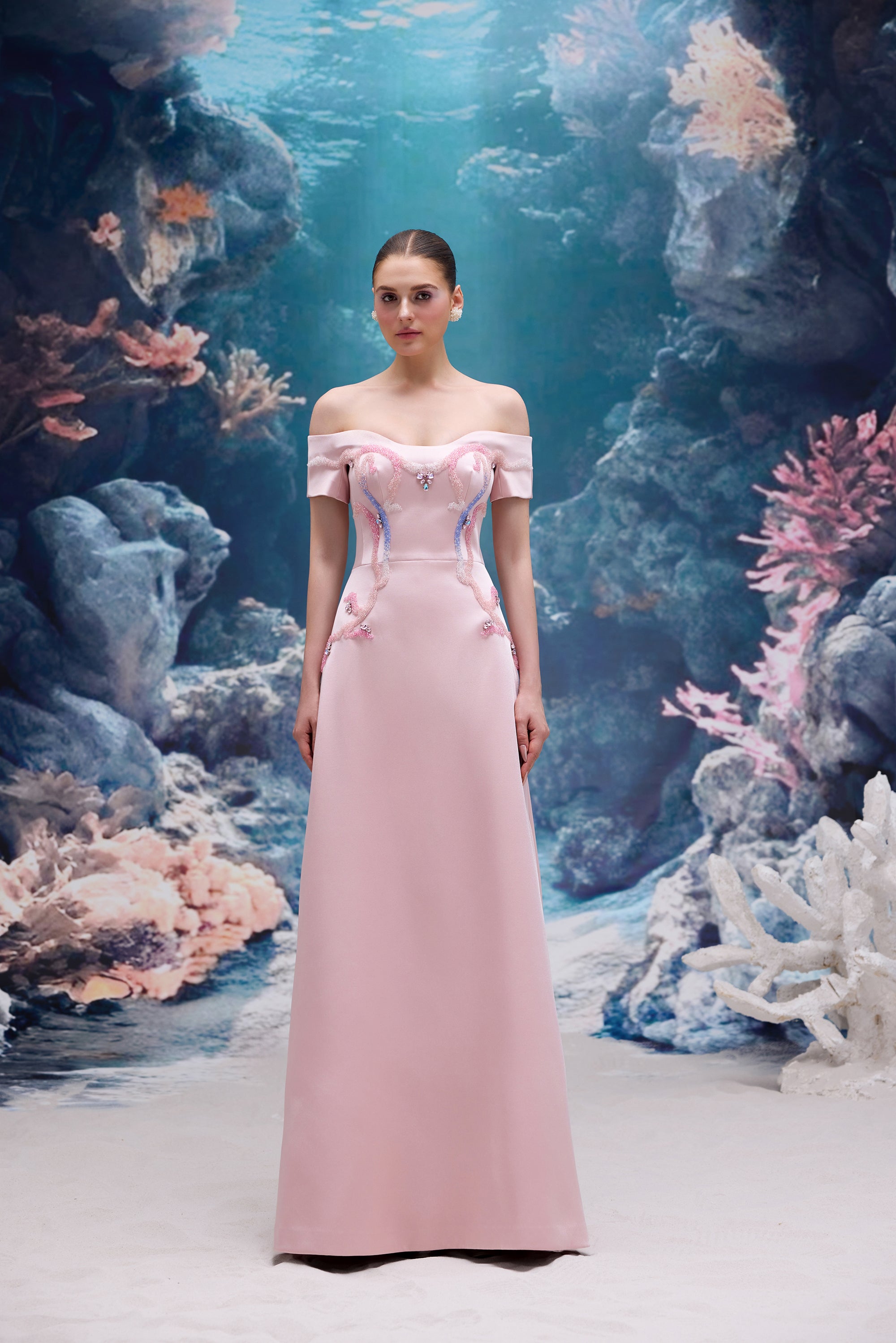 Verona Silk Taffeta Dress