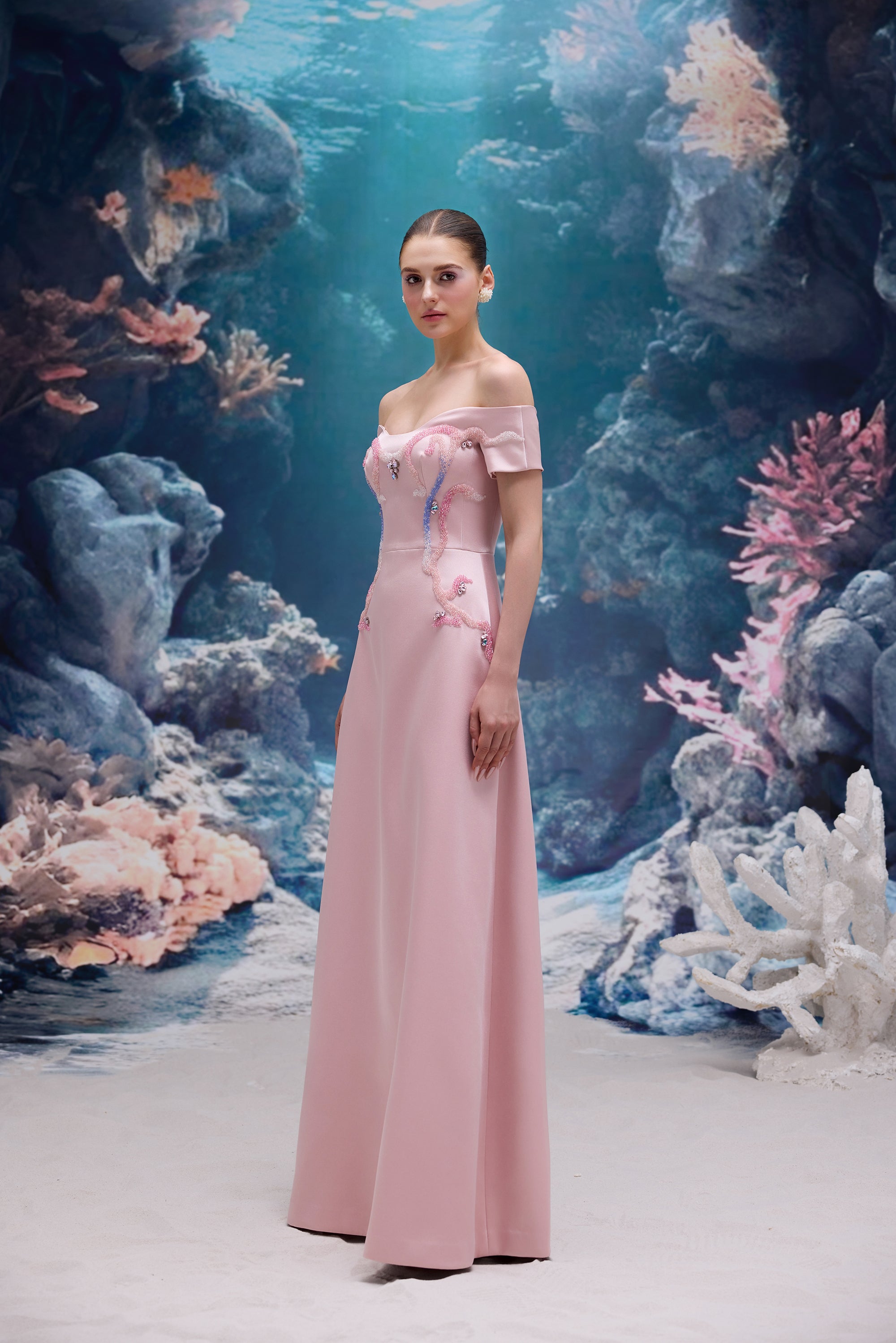 Verona Silk Taffeta Dress