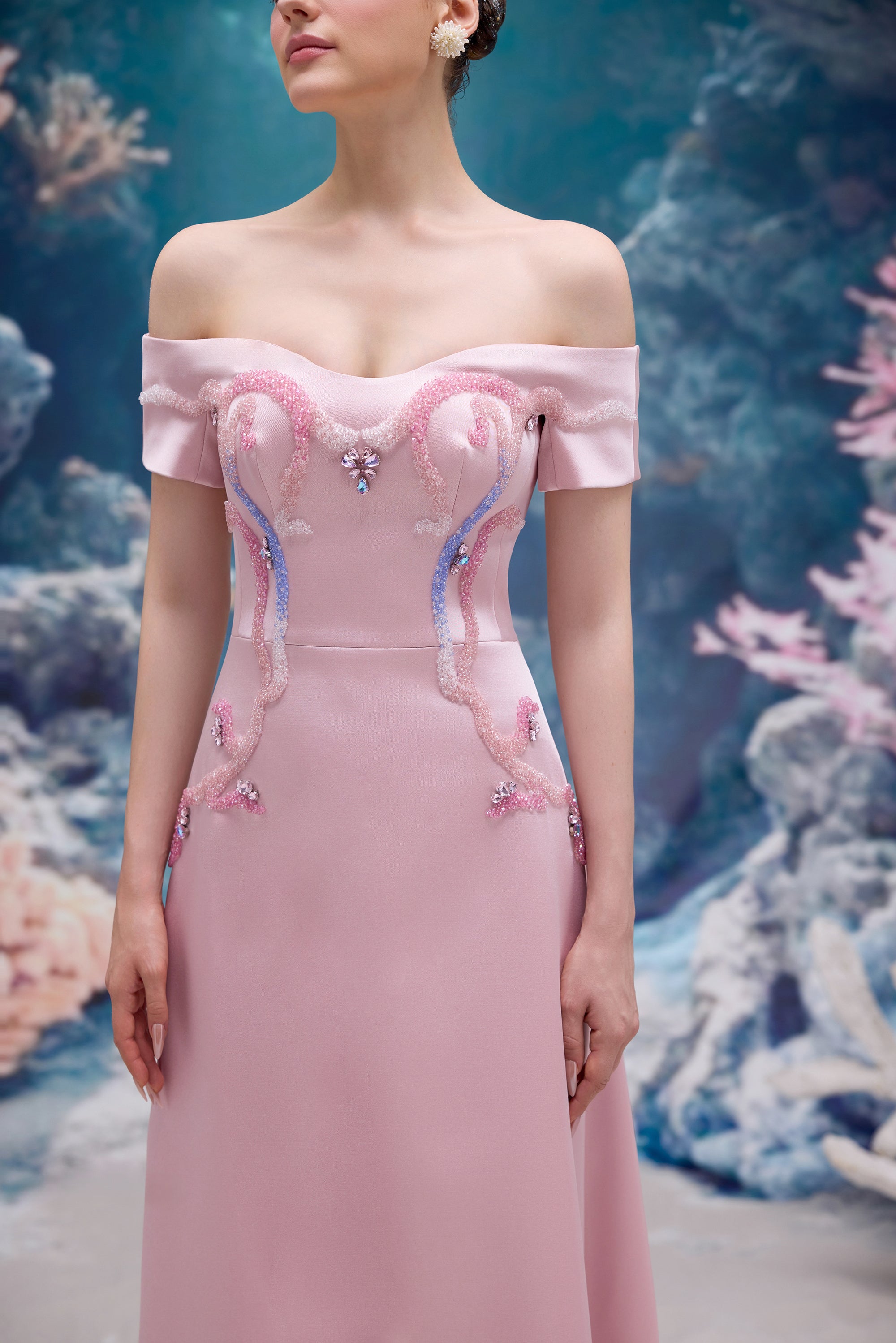 Verona Silk Taffeta Dress
