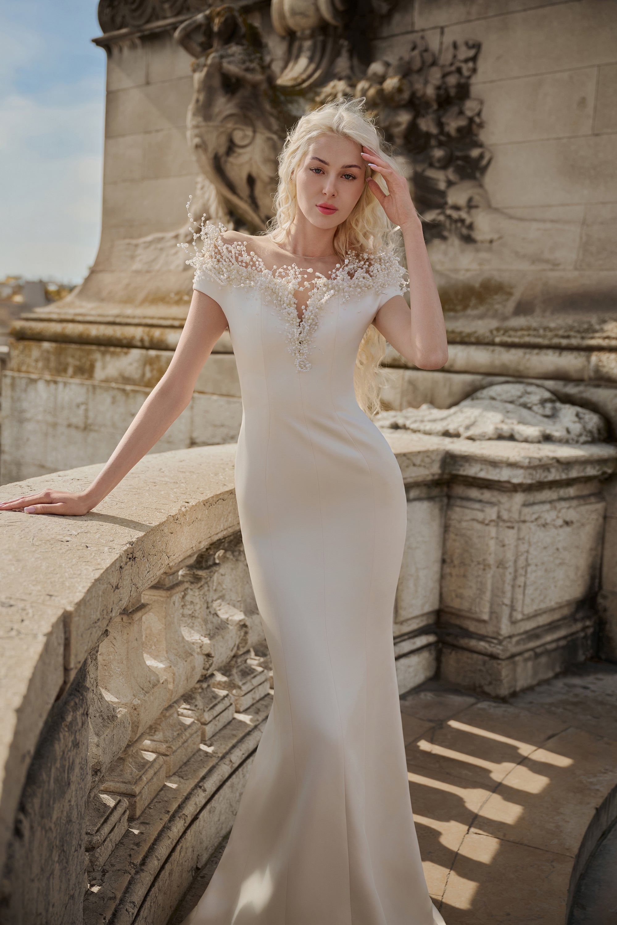 Mireille Silk Taffeta Dress