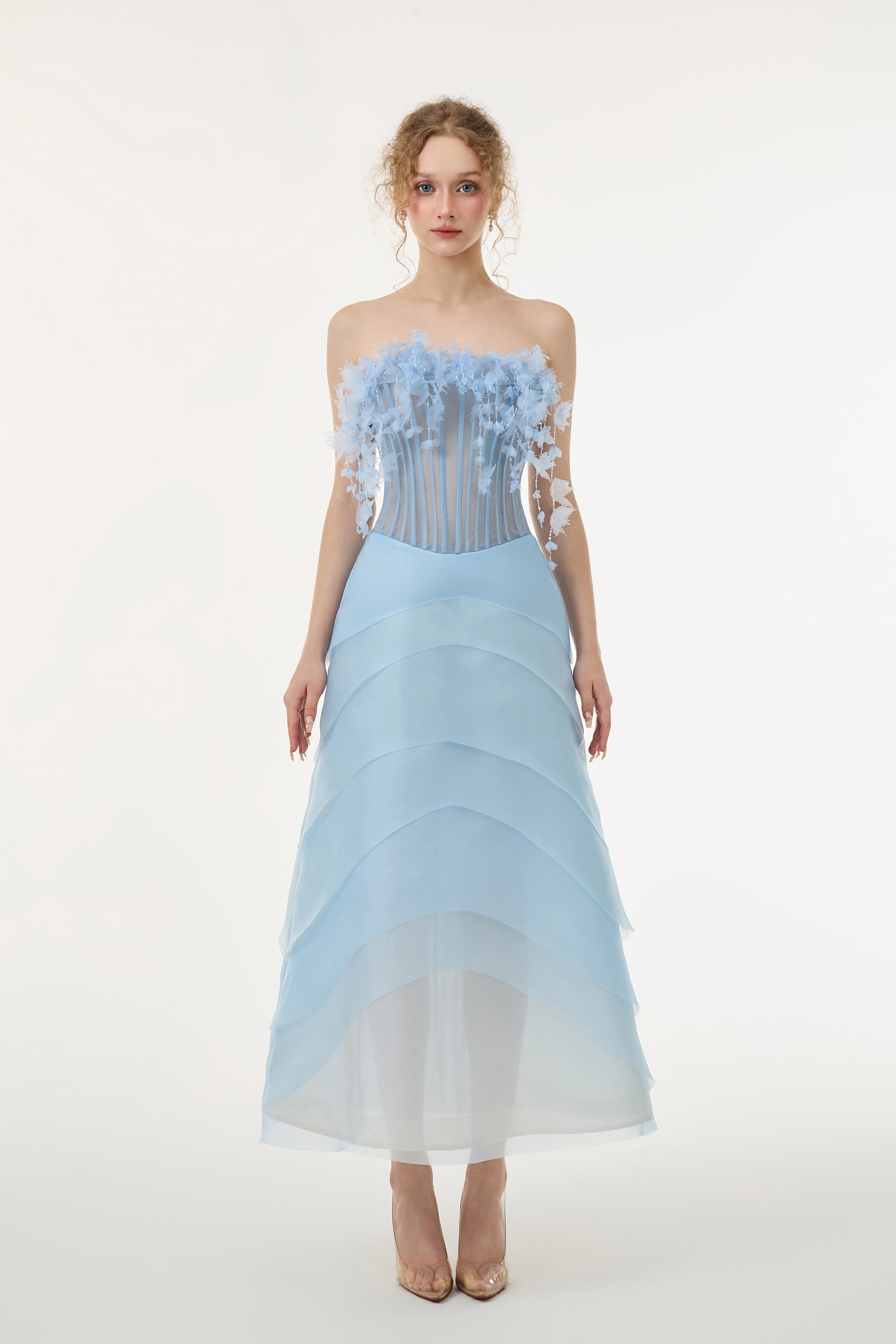 Coralie Tulle & Organza Dress