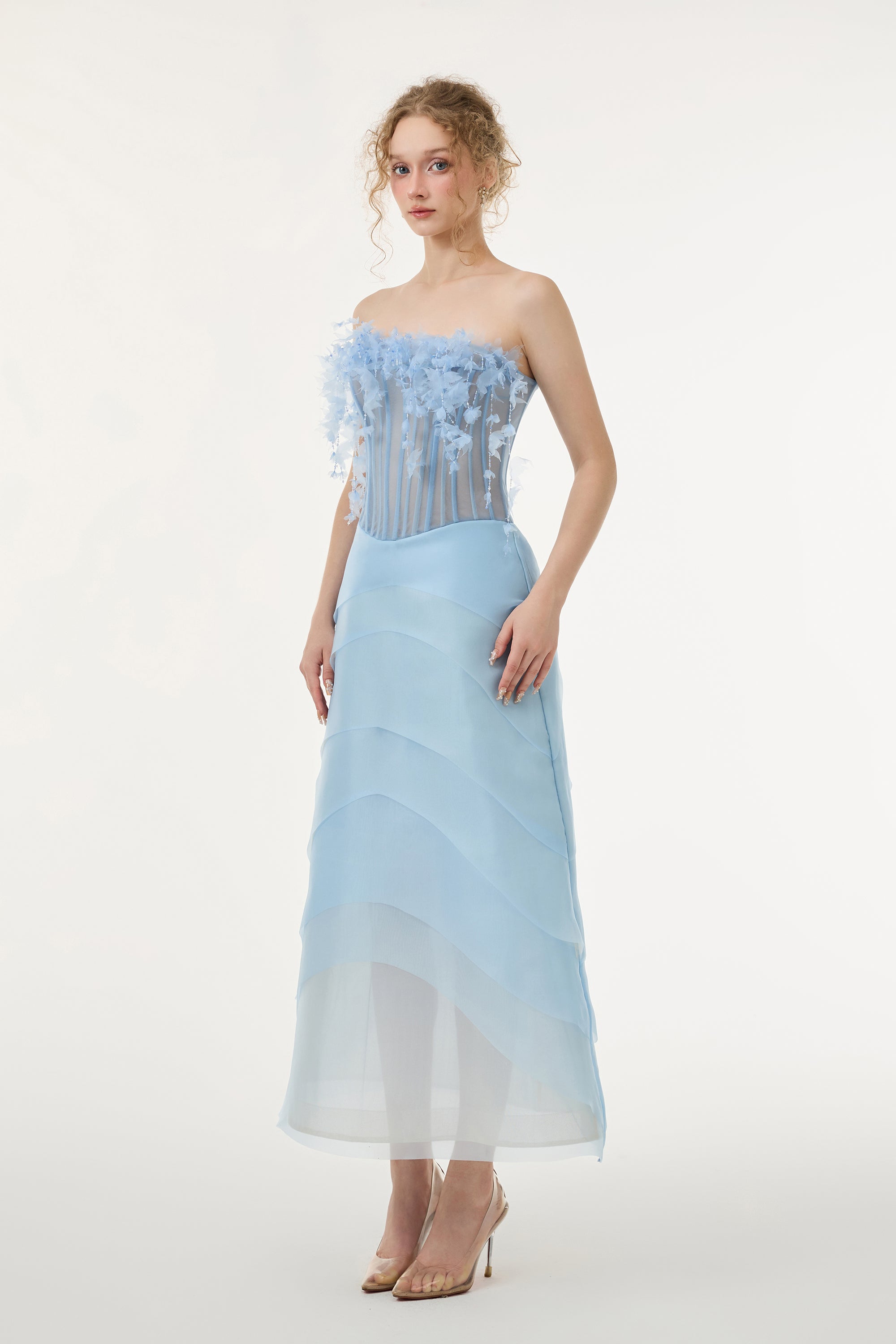 Coralie Tulle & Organza Dress