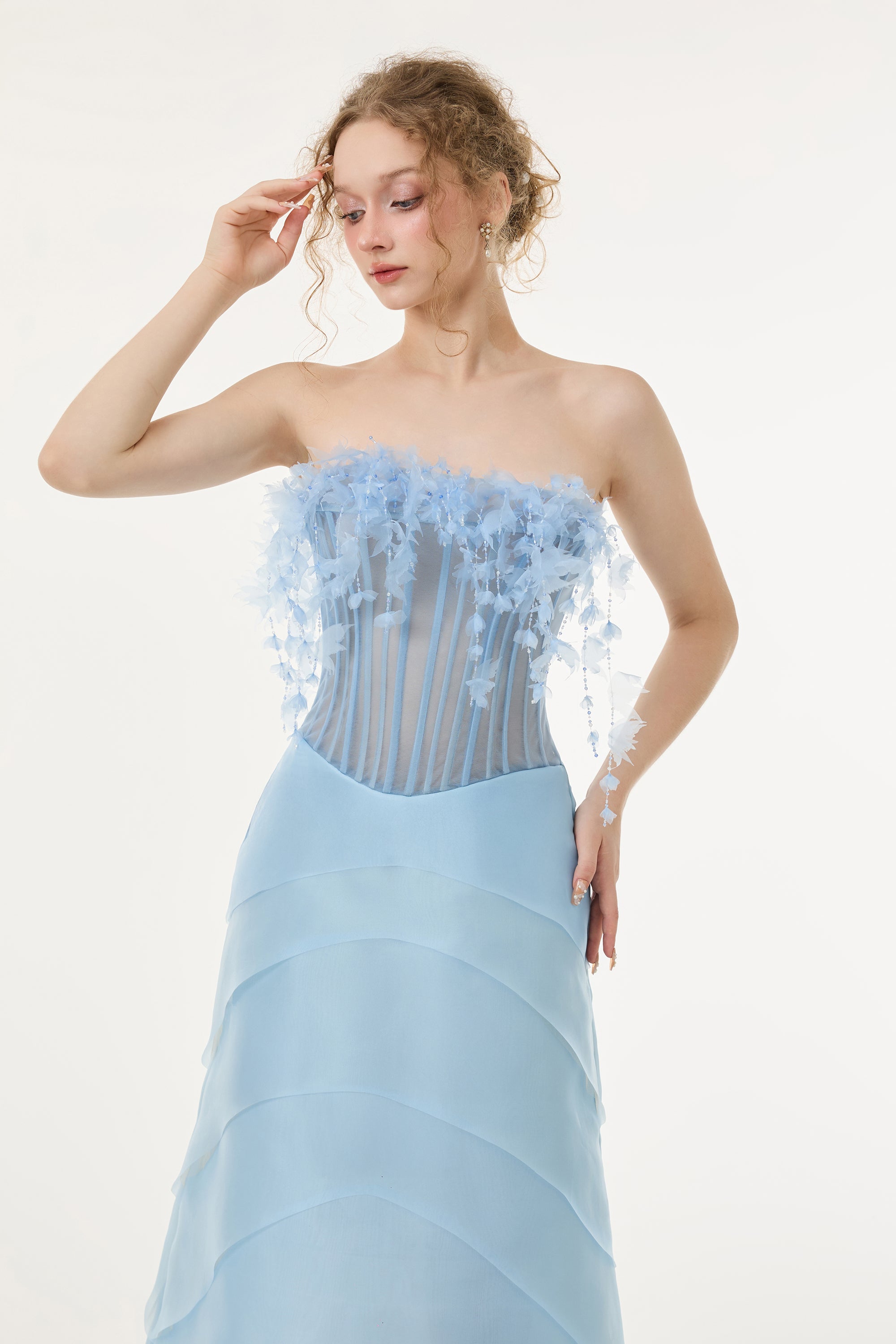 Coralie Tulle & Organza Dress