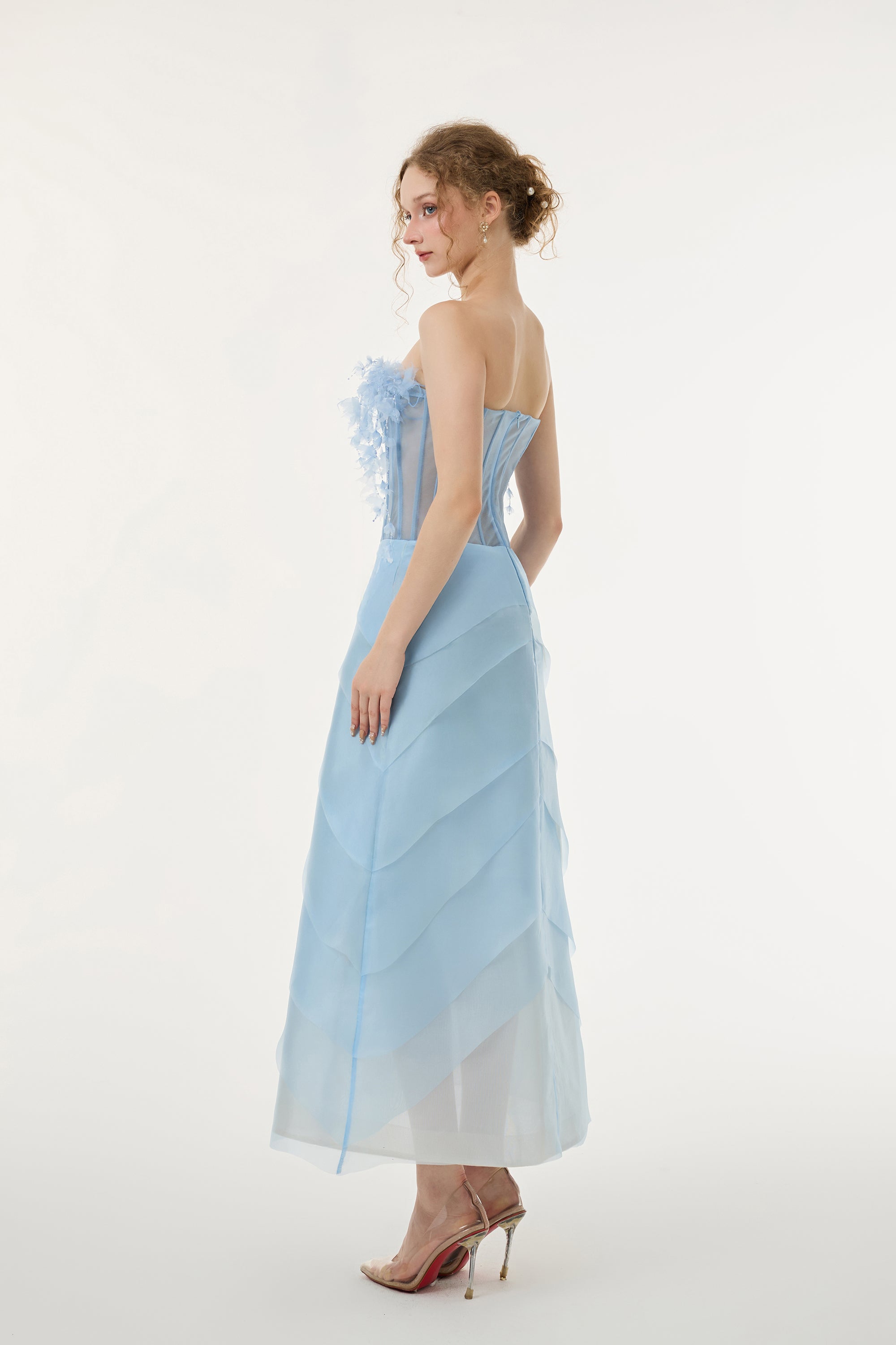 Coralie Tulle & Organza Dress