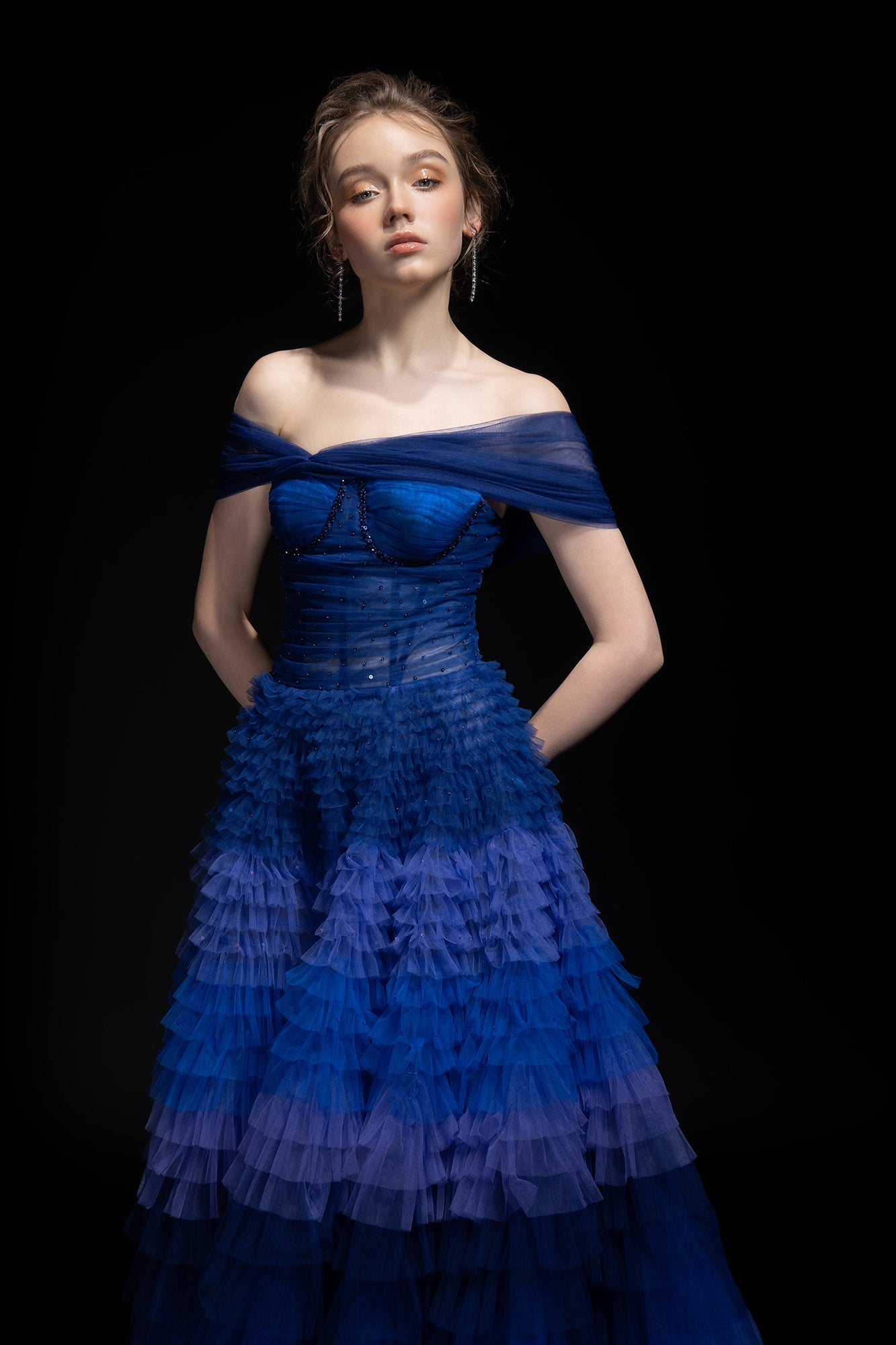 Jayme Tulle layered dress