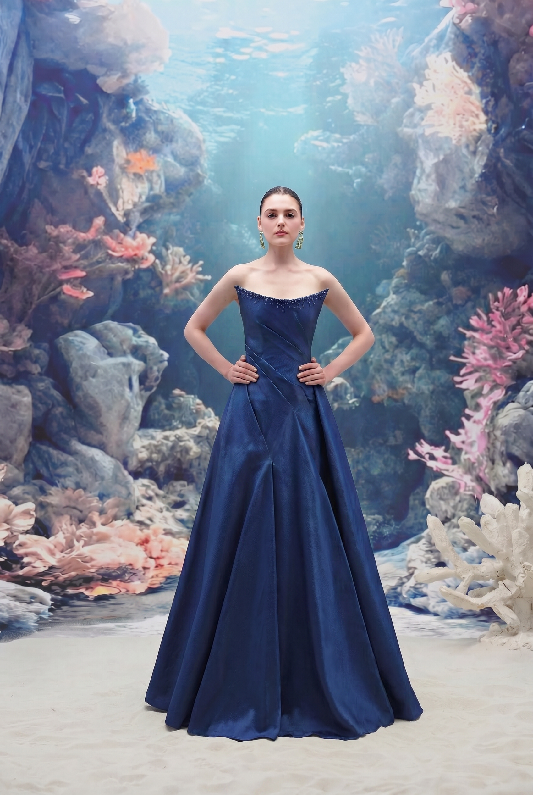 Thalassa Taffeta Dress