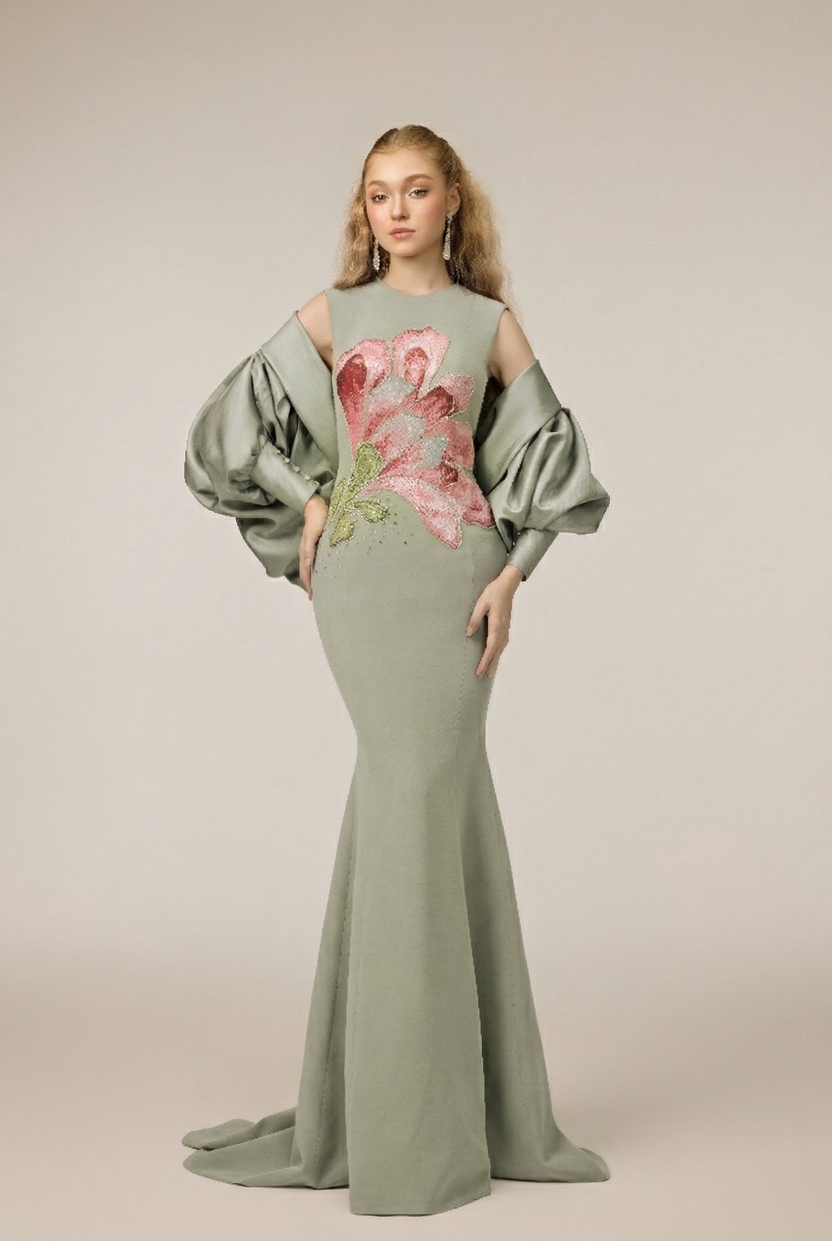 Elvira Royal Silk dress
