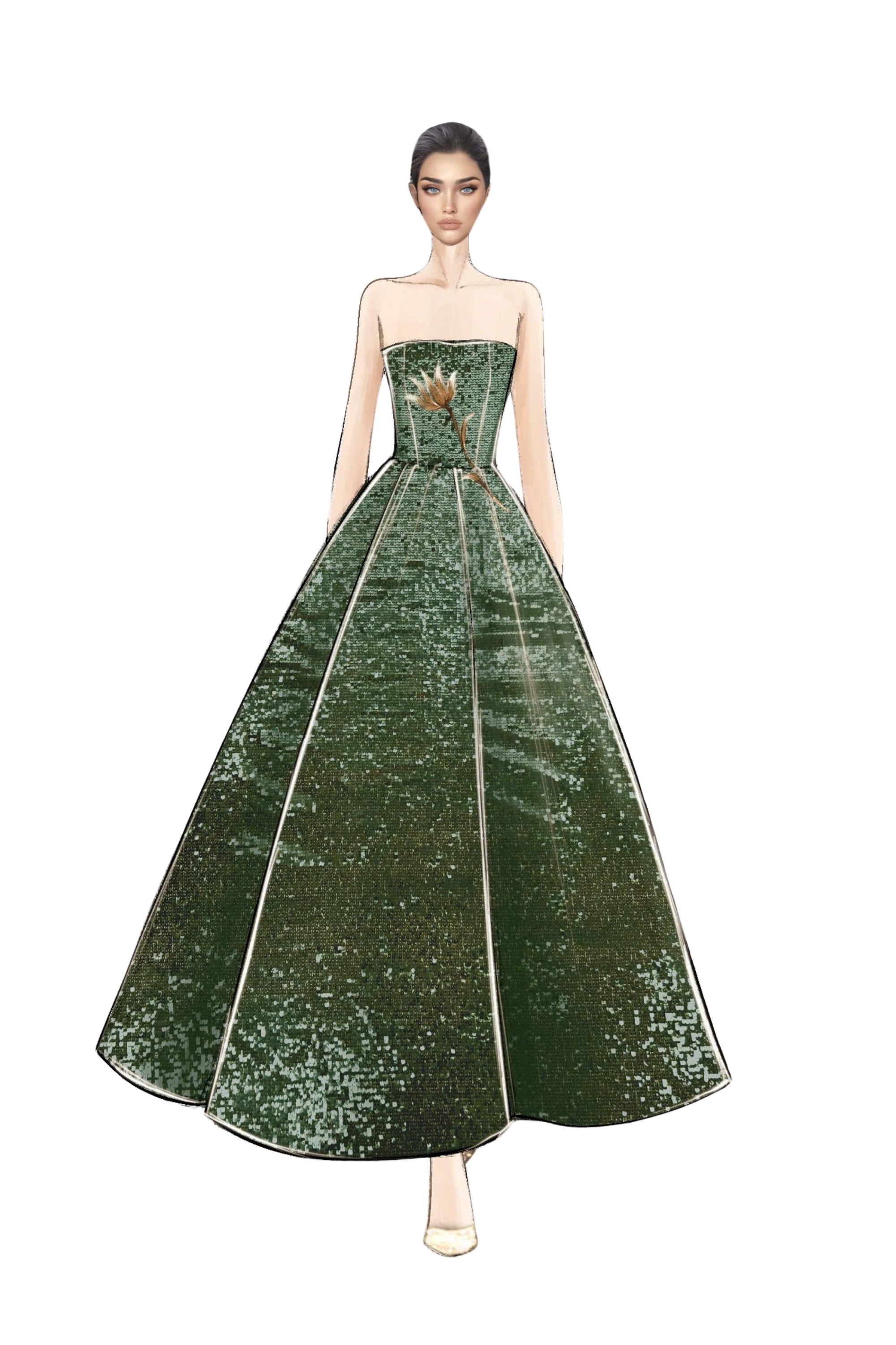 Bunafsa sequin dress