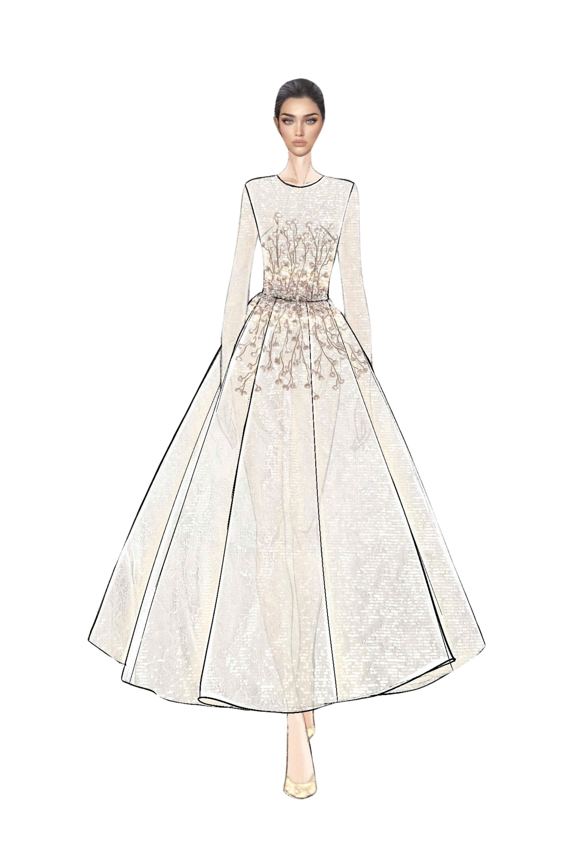 Qaranful sequin dress