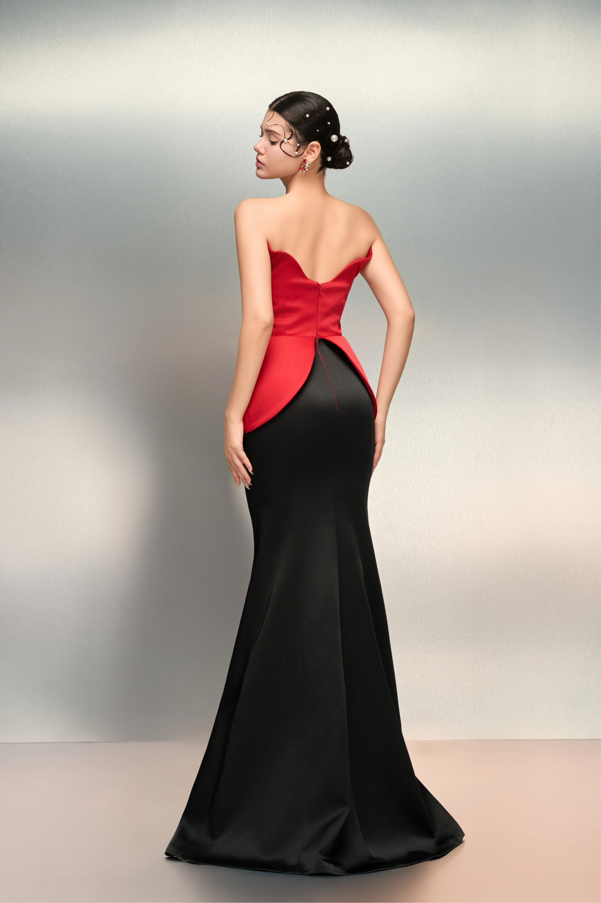 Dana silk taffeta dress